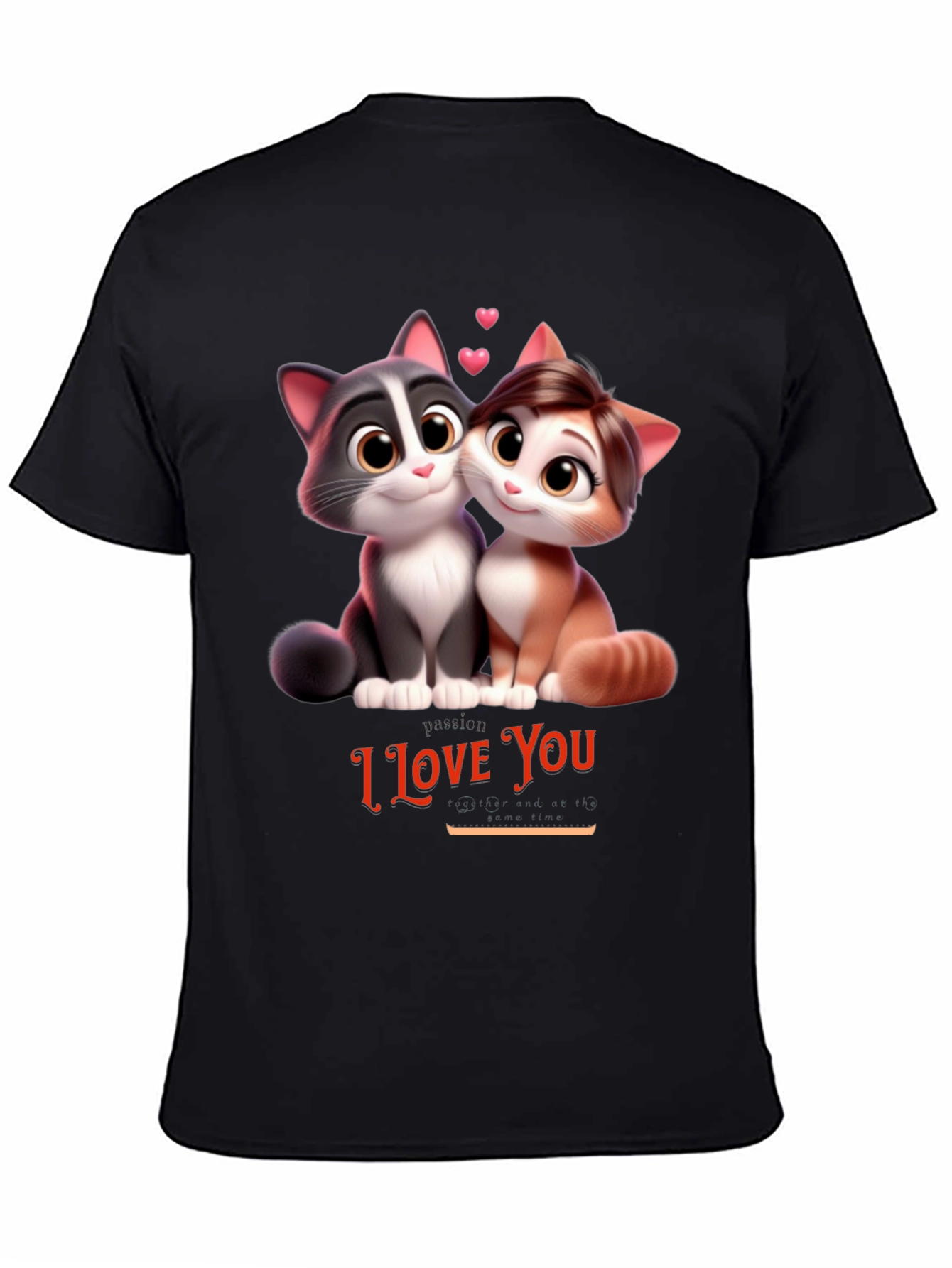 I Love You Cats T-Shirt