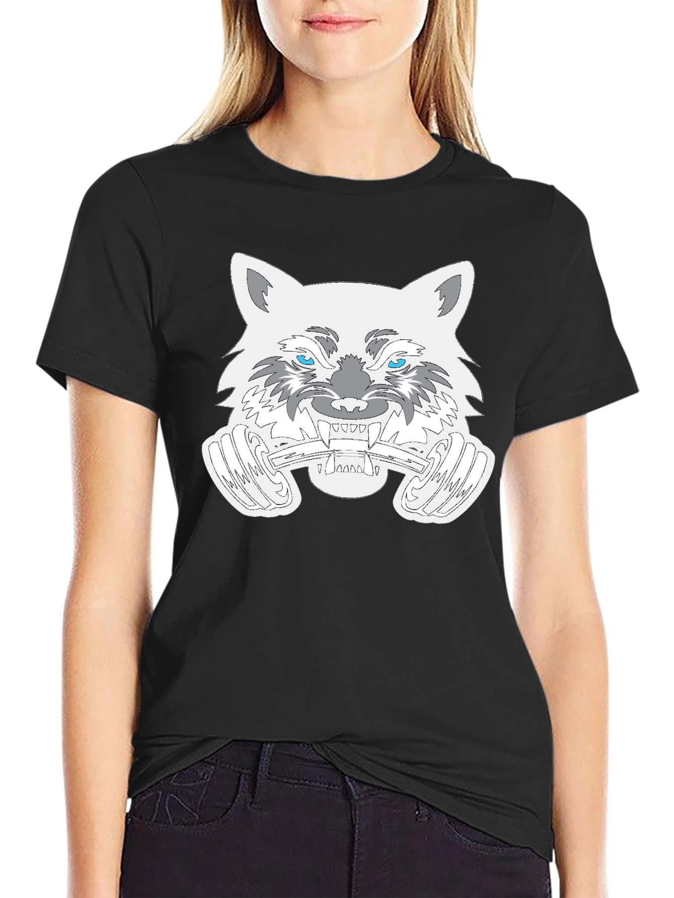 Raccoon Gym T-Shirt: Beast Mode Activated