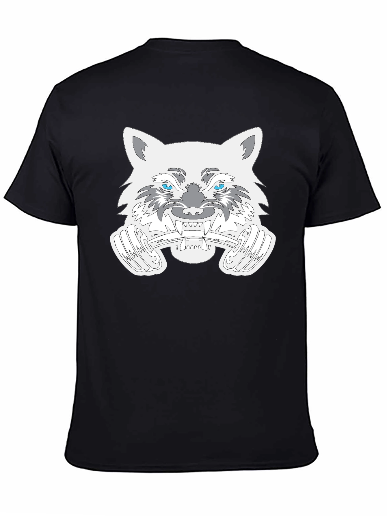 Raccoon Gym T-Shirt: Beast Mode Activated