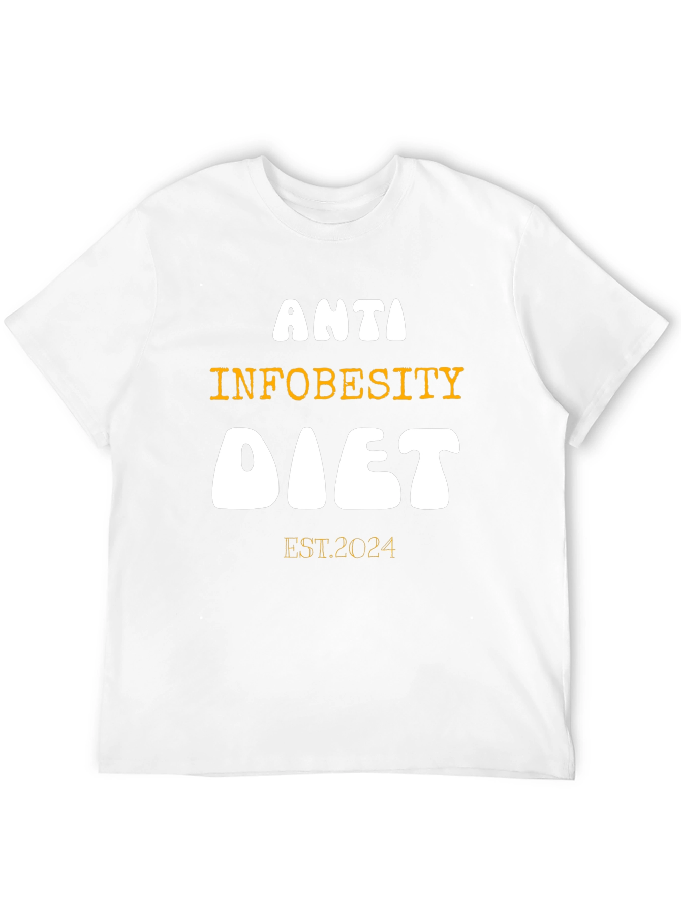 Anti-Infobesity Diet T-Shirt Est. 2024