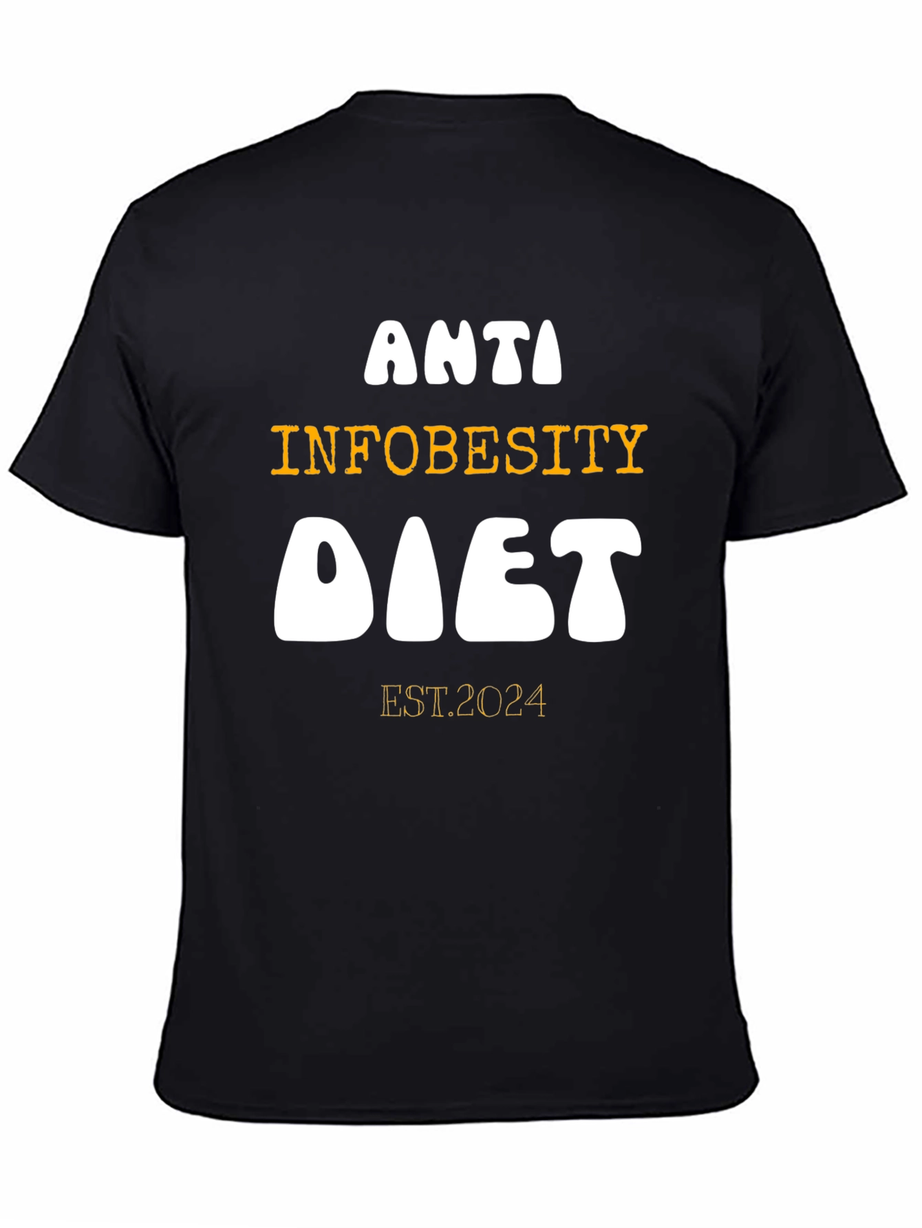 Anti-Infobesity Diet T-Shirt Est. 2024
