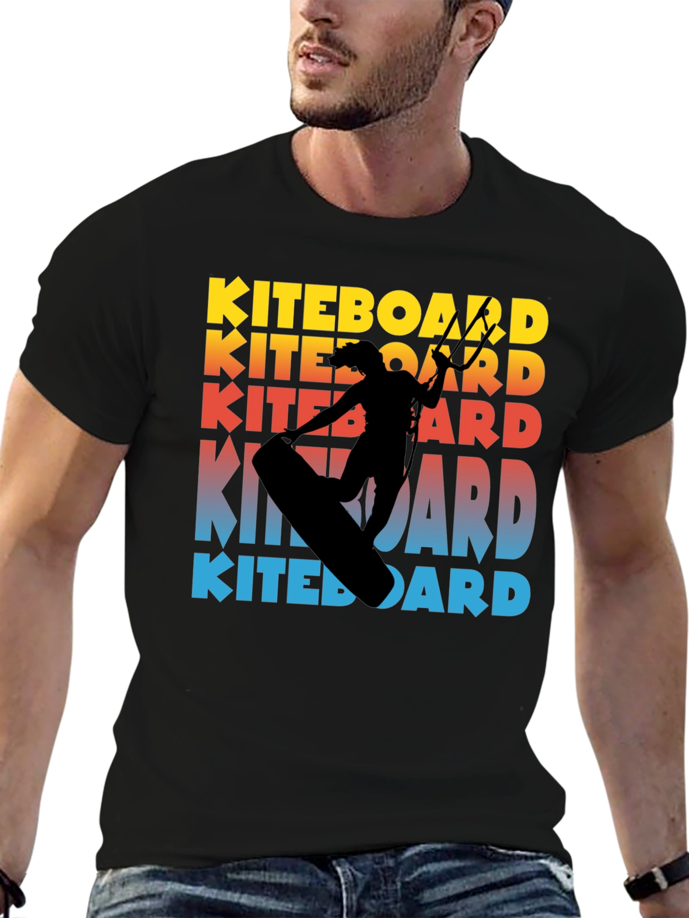 Kiteboard T-Shirt Cool Water Sport Tee