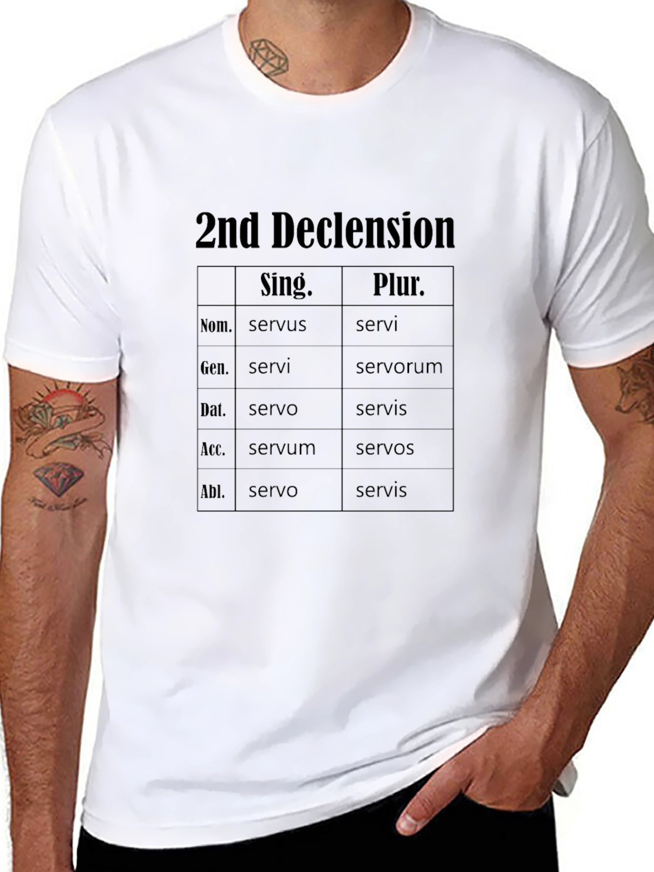 2nd Declension Latin T-Shirt