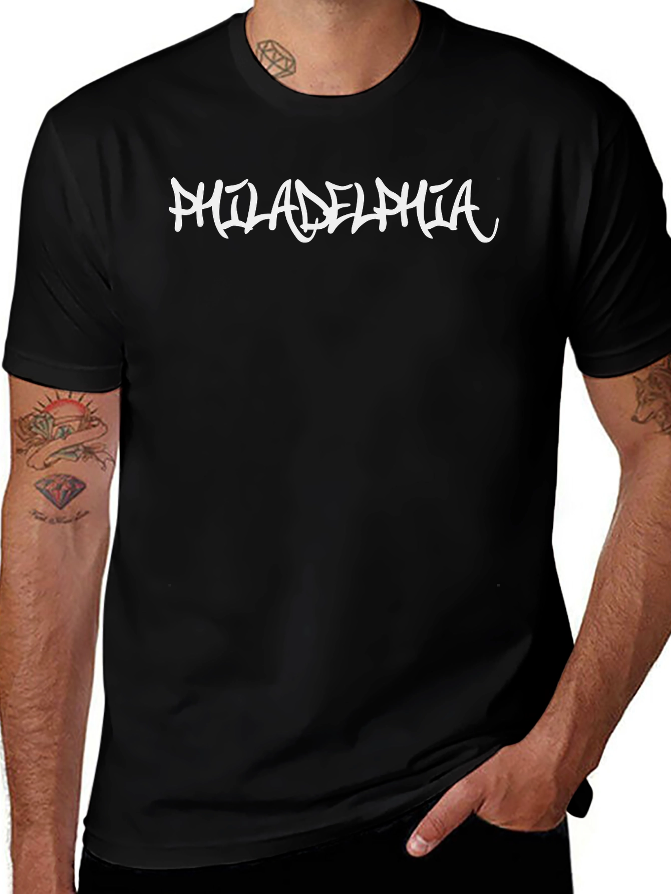Philadelphia Graphic Tee - Black
