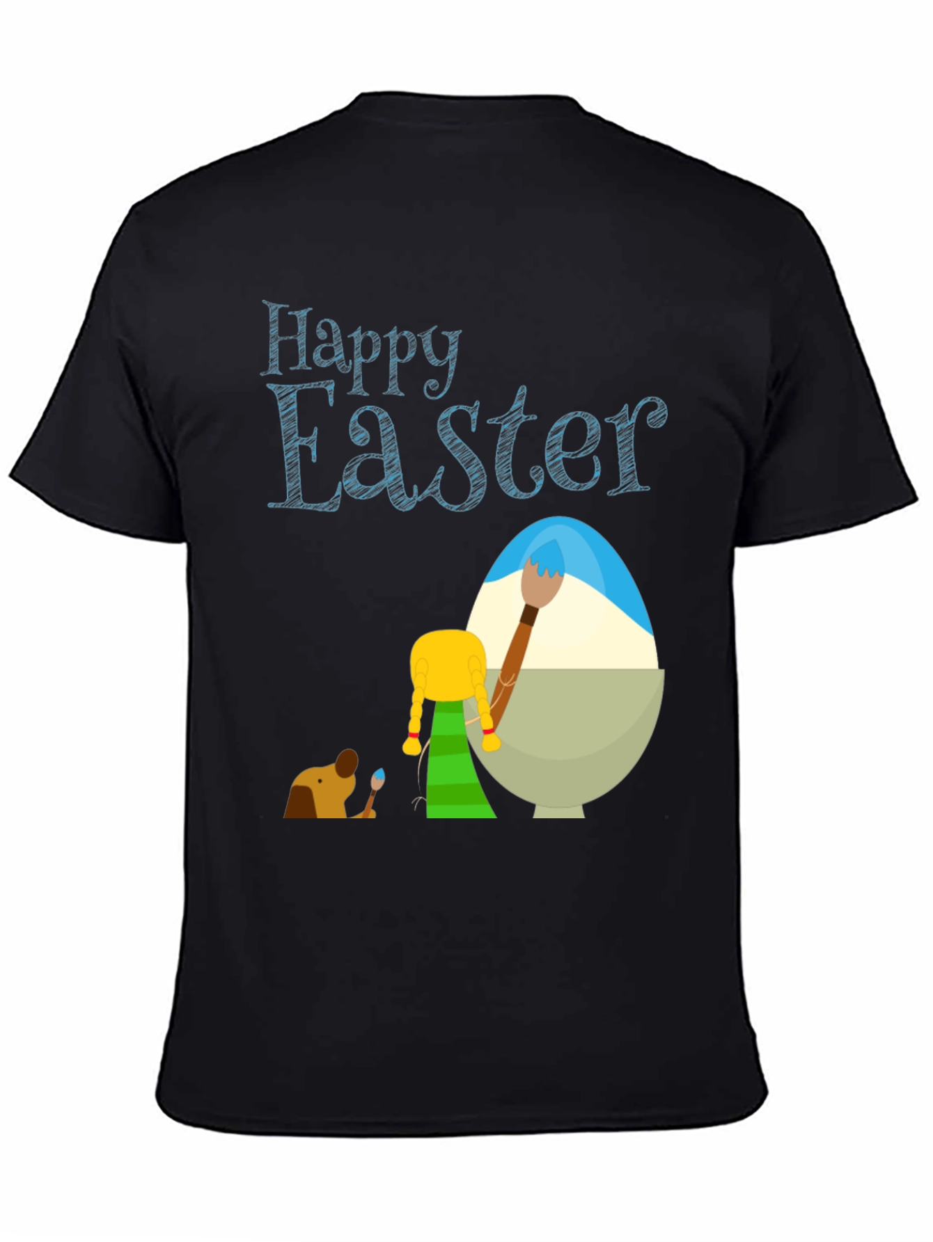 Happy Easter Graphic T-Shirt