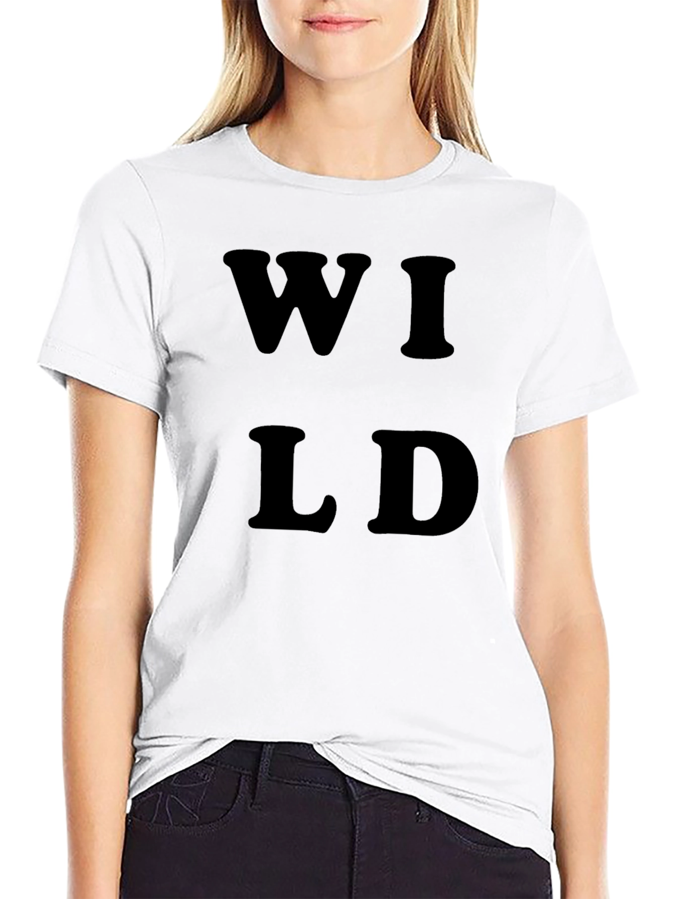 Wild Graphic Tee - Mens Black T-Shirt