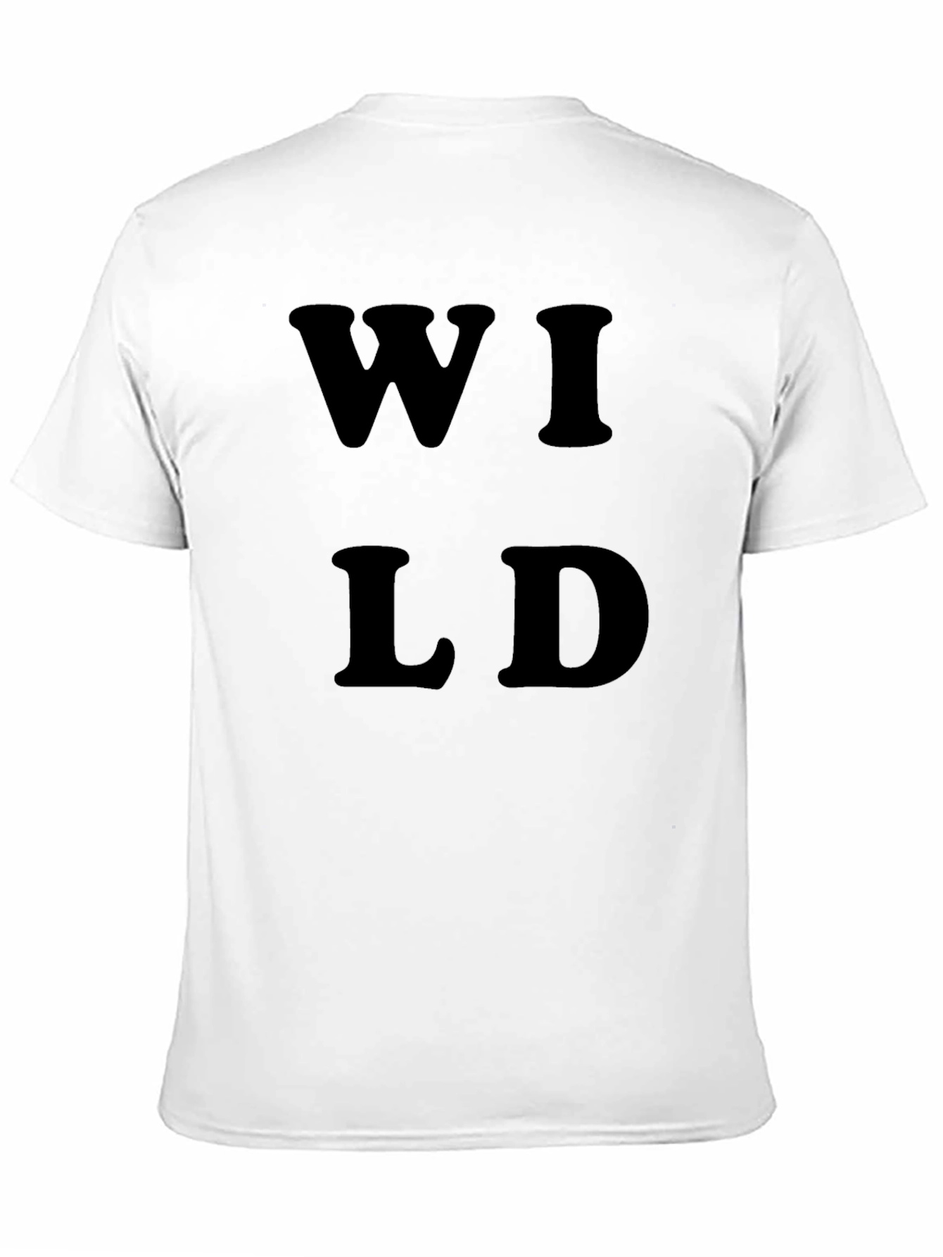 Wild Graphic Tee - Mens Black T-Shirt