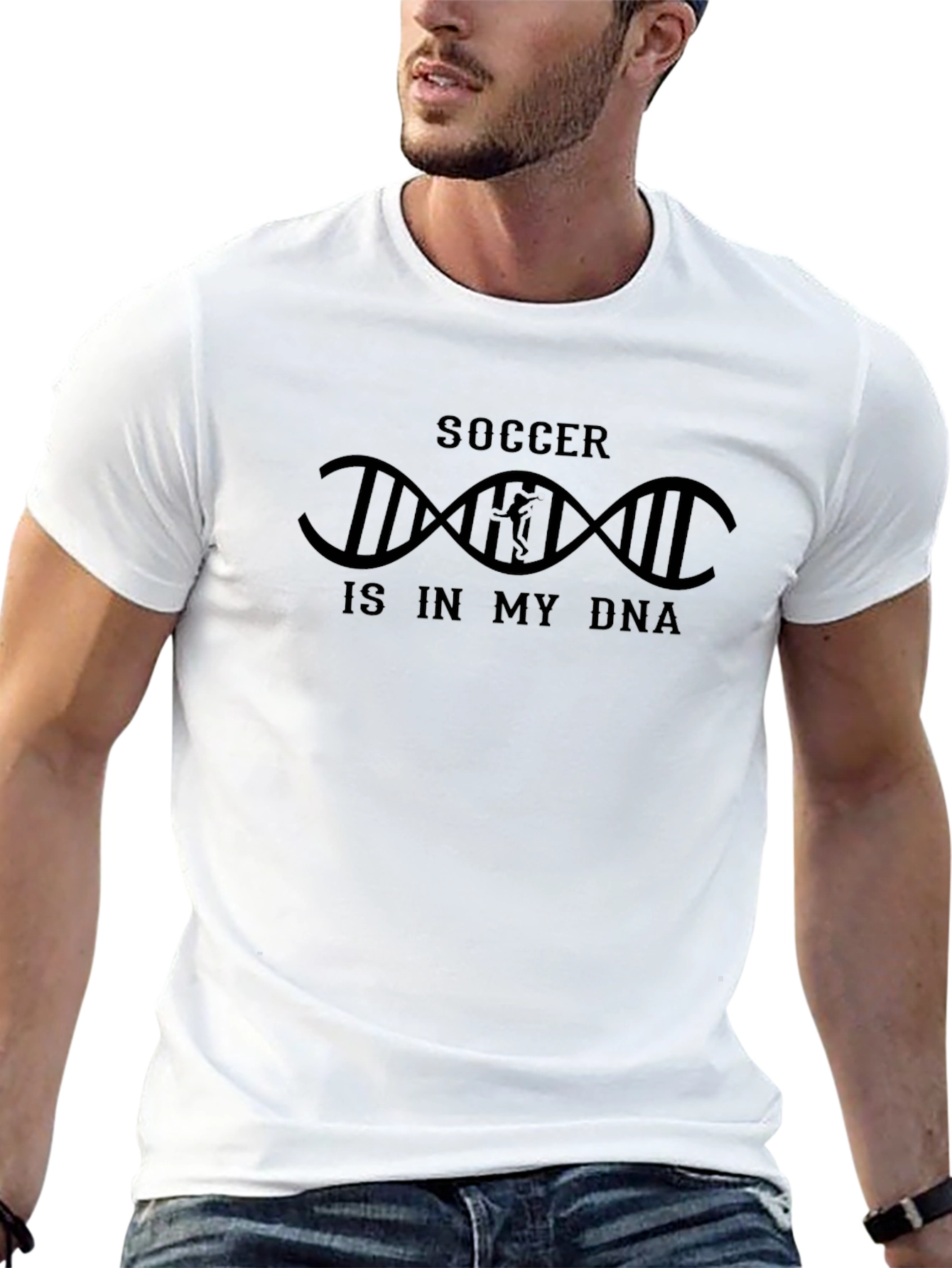 Soccer Is In My DNA Graphic T-Shirt