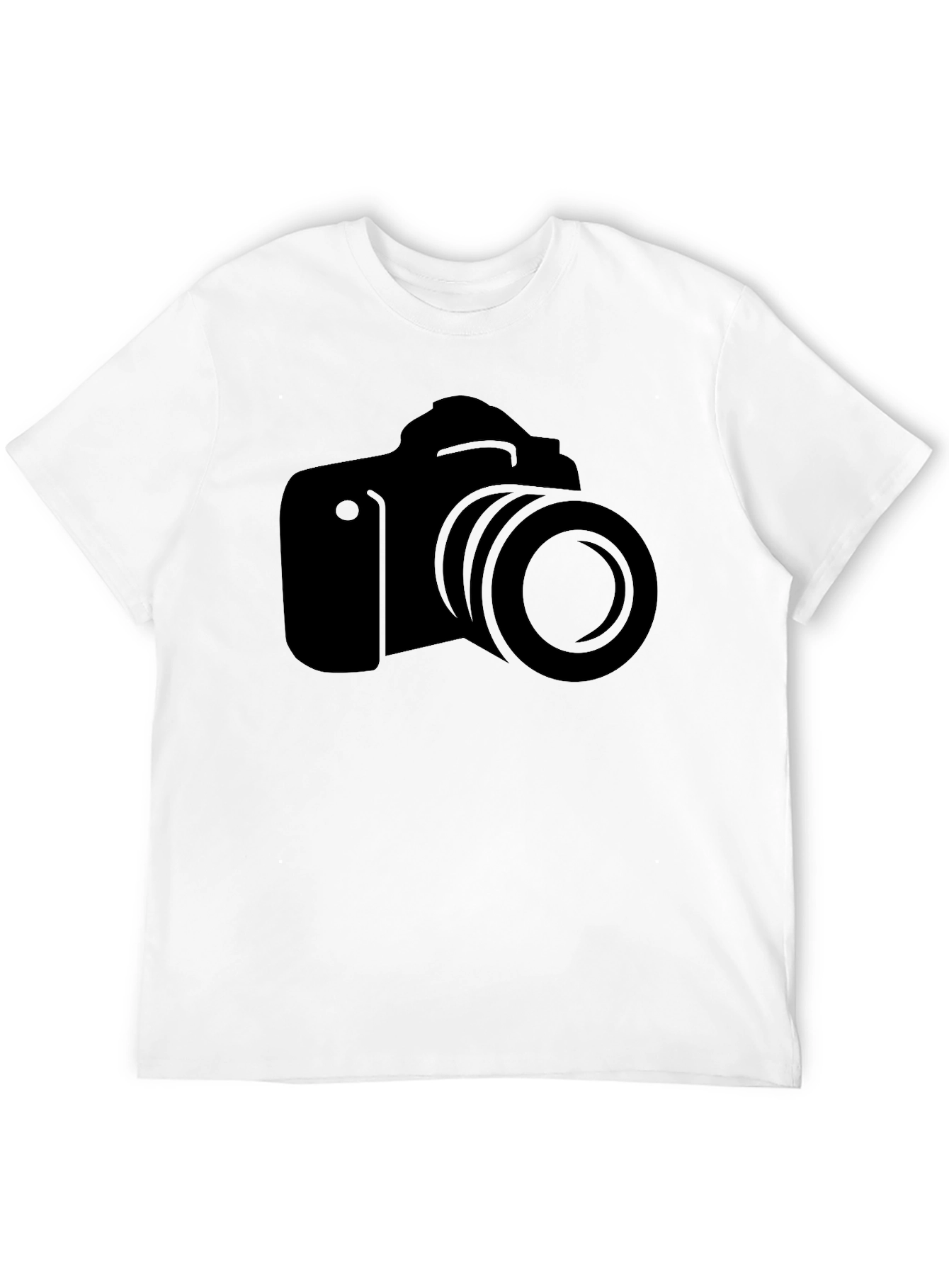 Camera Graphic Black T-Shirt