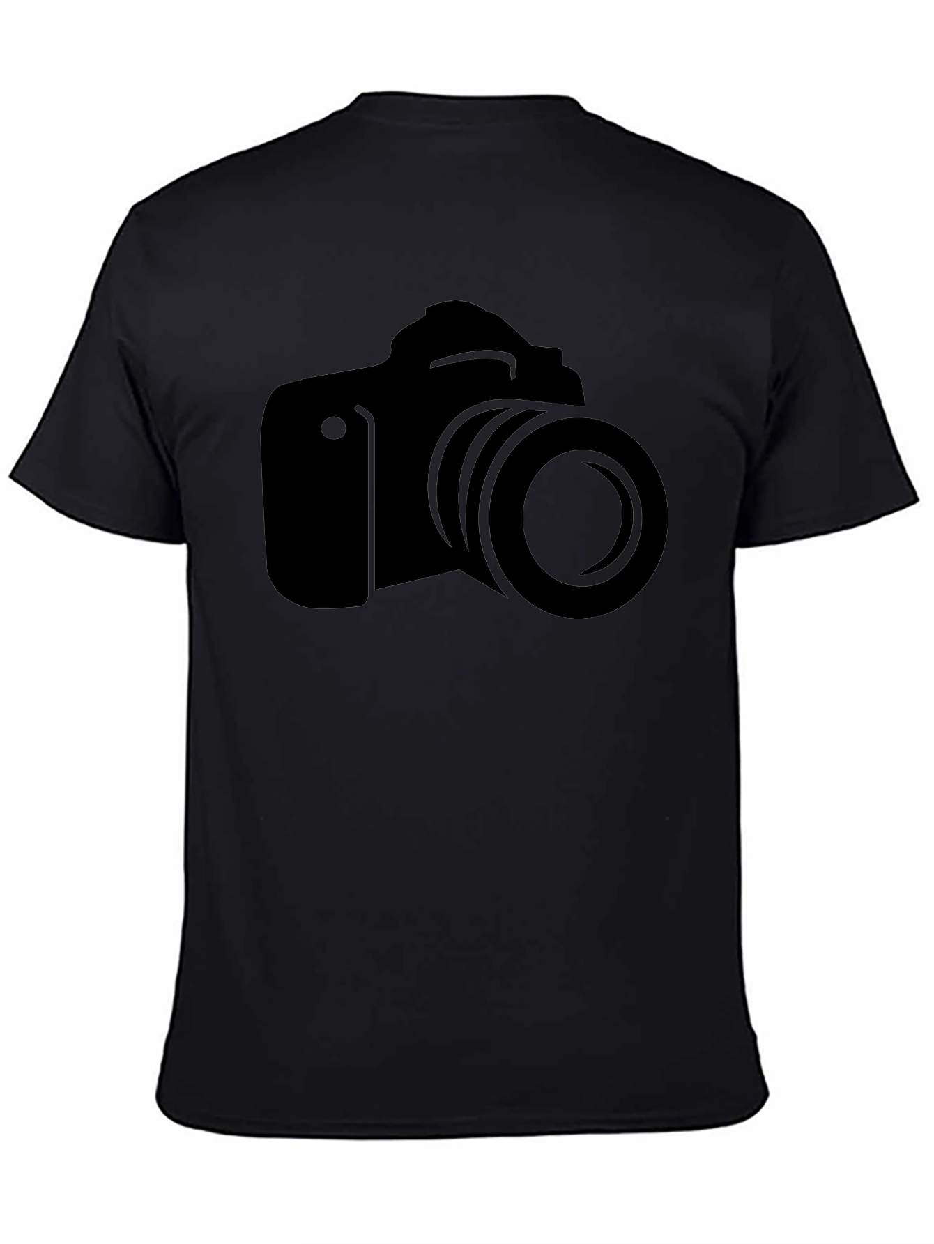 Camera Graphic Black T-Shirt