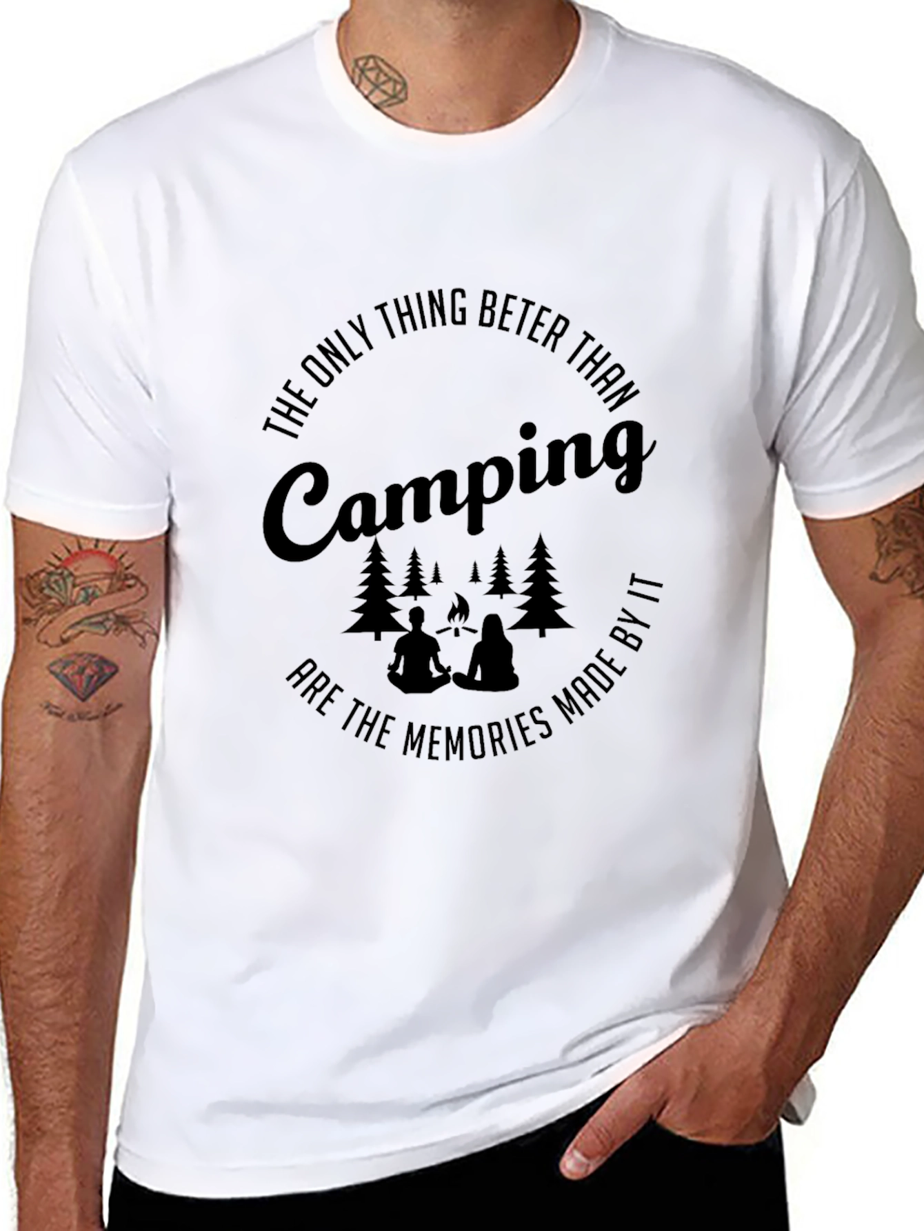 Camping Memories T-Shirt - Outdoor Adventure Tee