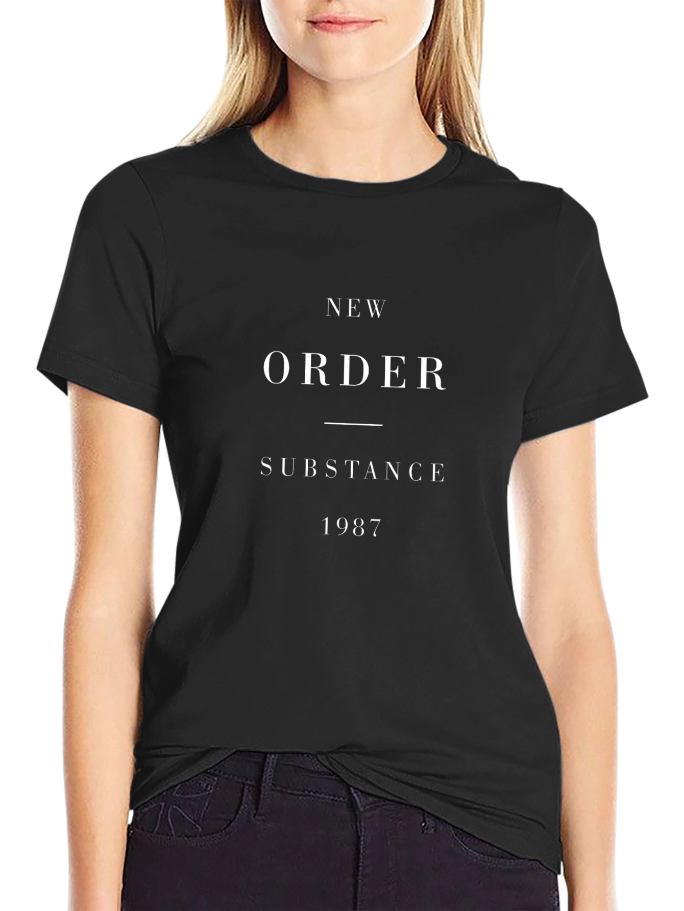New Order Substance 1987 Graphic T-Shirt