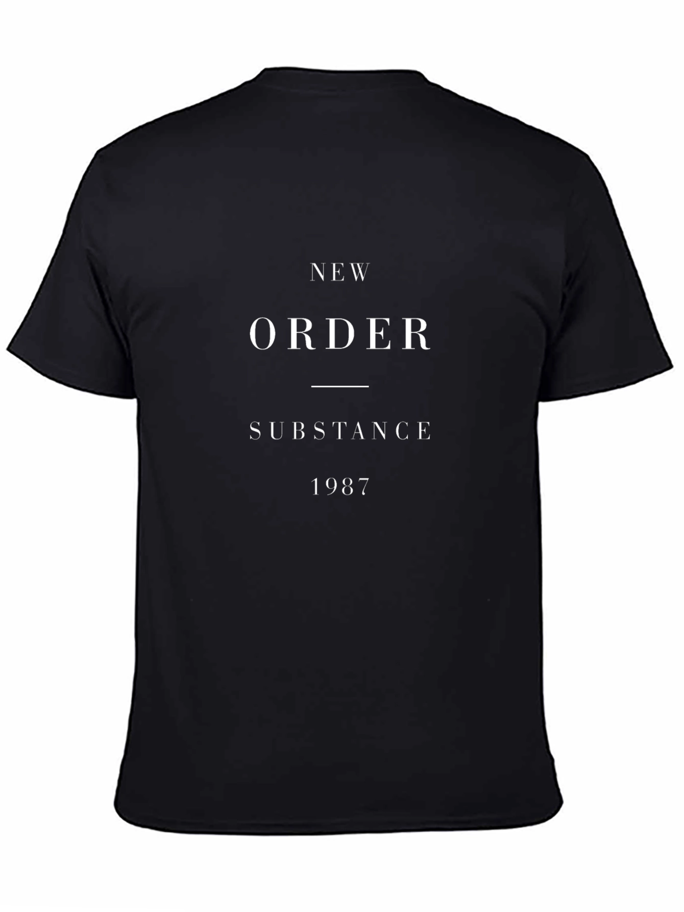 New Order Substance 1987 Graphic T-Shirt