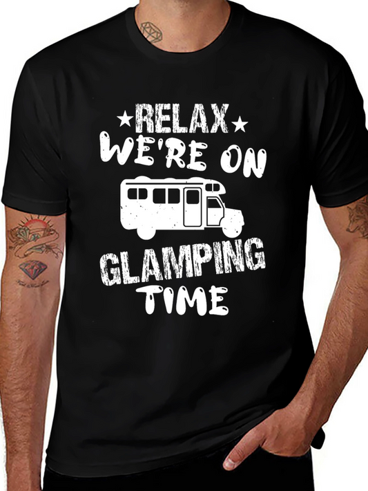 Relax Glamping Time Graphic T-Shirt