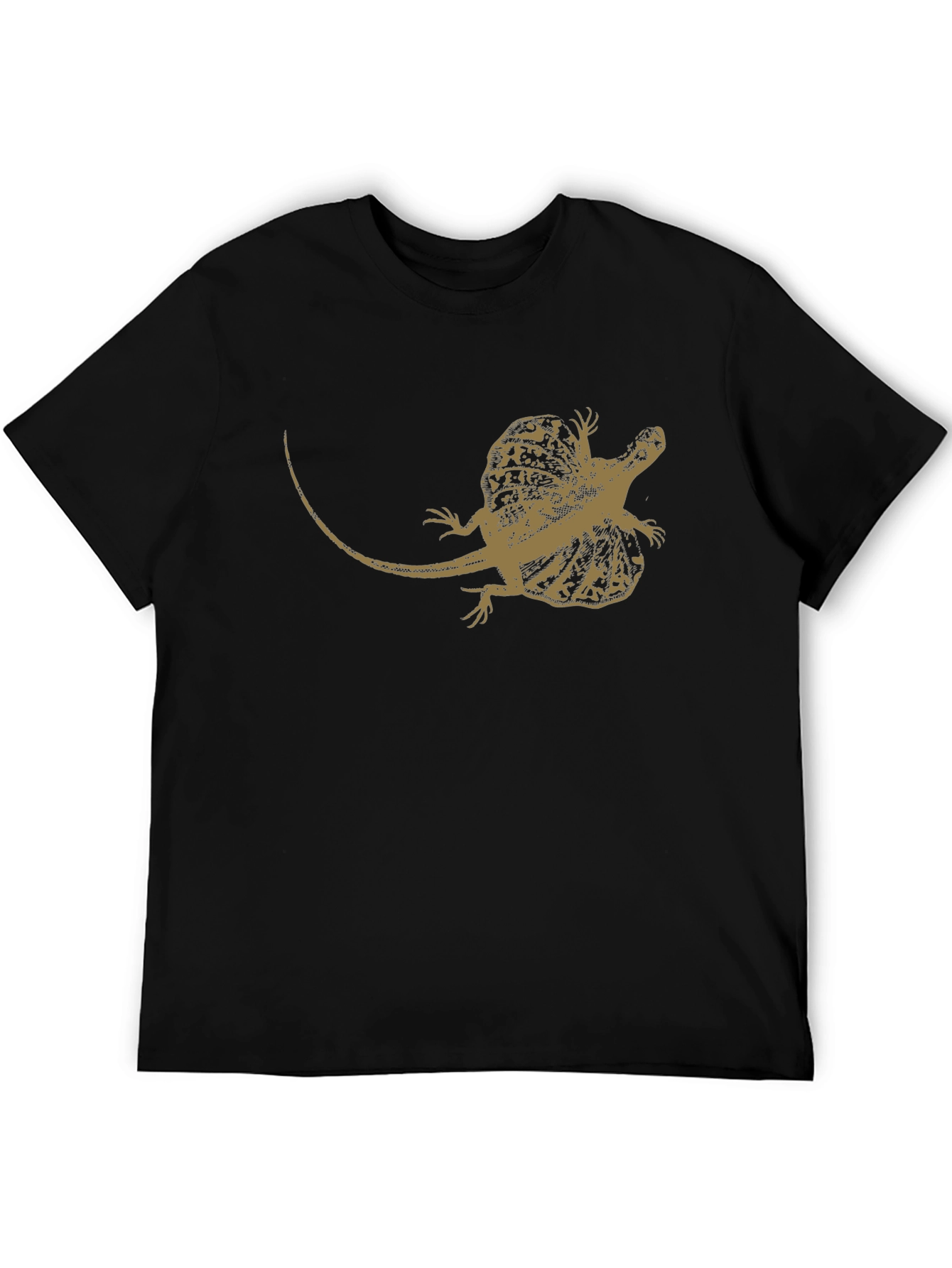 Frilled Lizard Graphic Tee - Cool Reptile T-Shirt