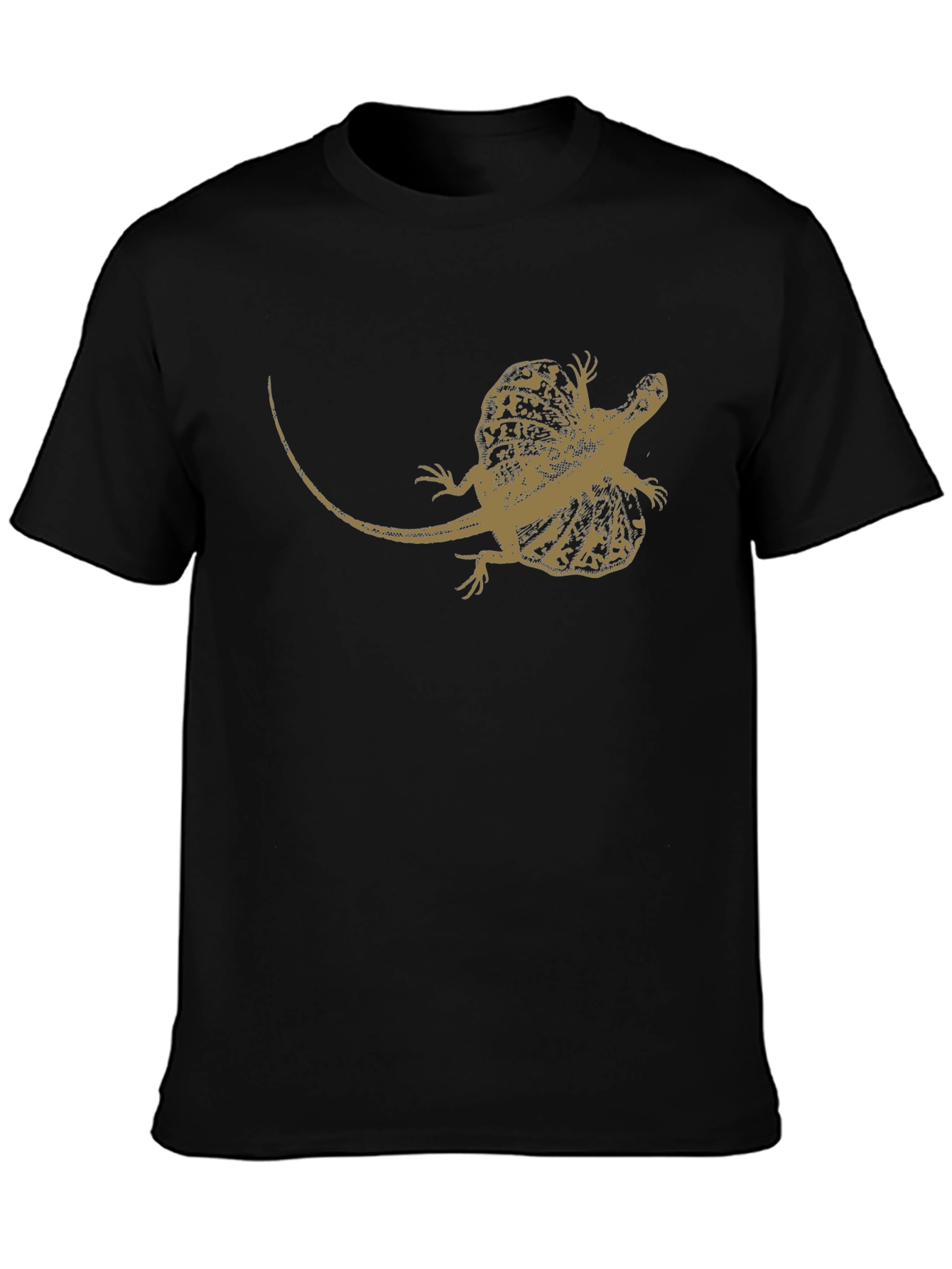 Frilled Lizard Graphic Tee - Cool Reptile T-Shirt