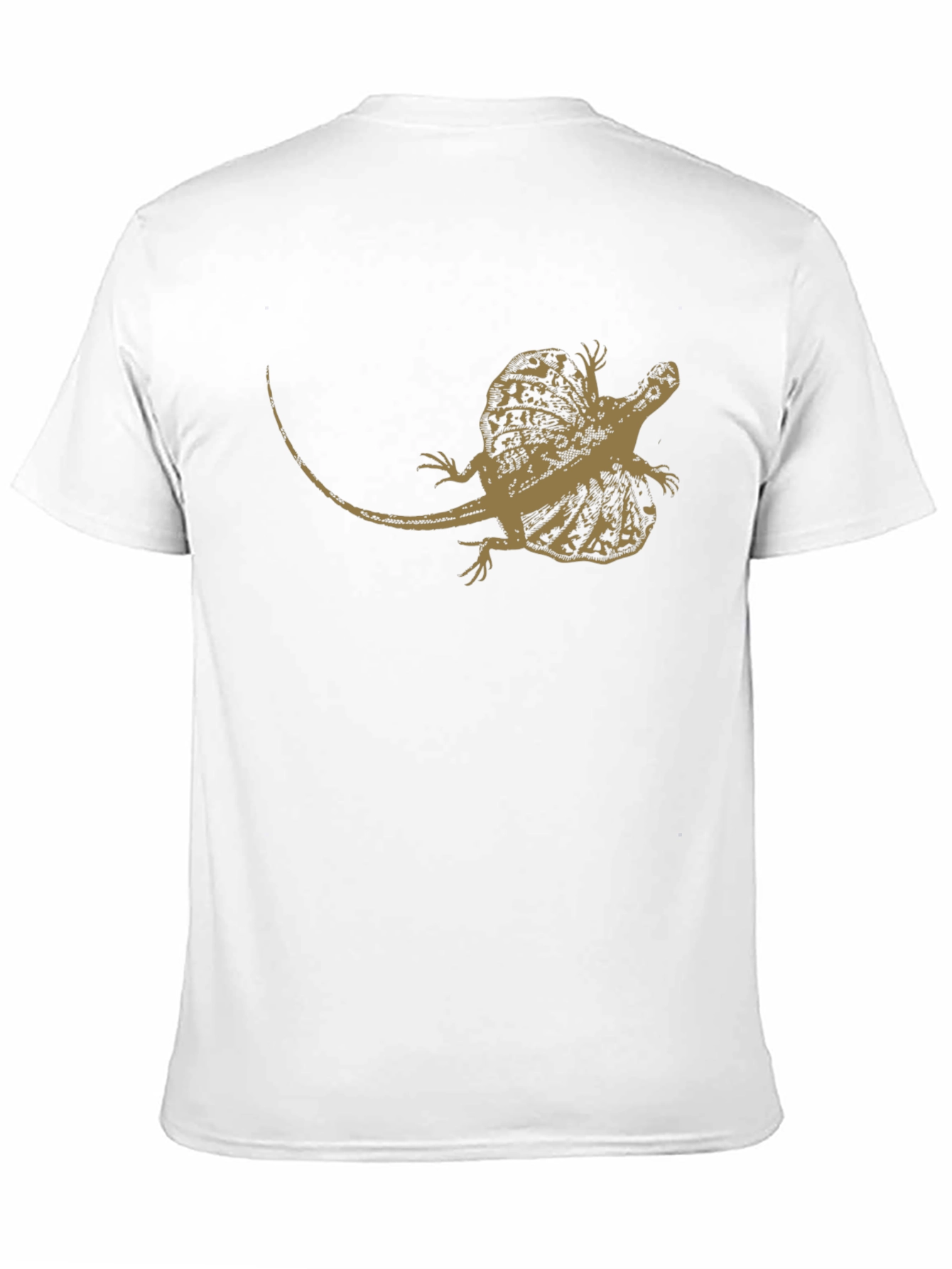 Frilled Lizard Graphic Tee - Cool Reptile T-Shirt