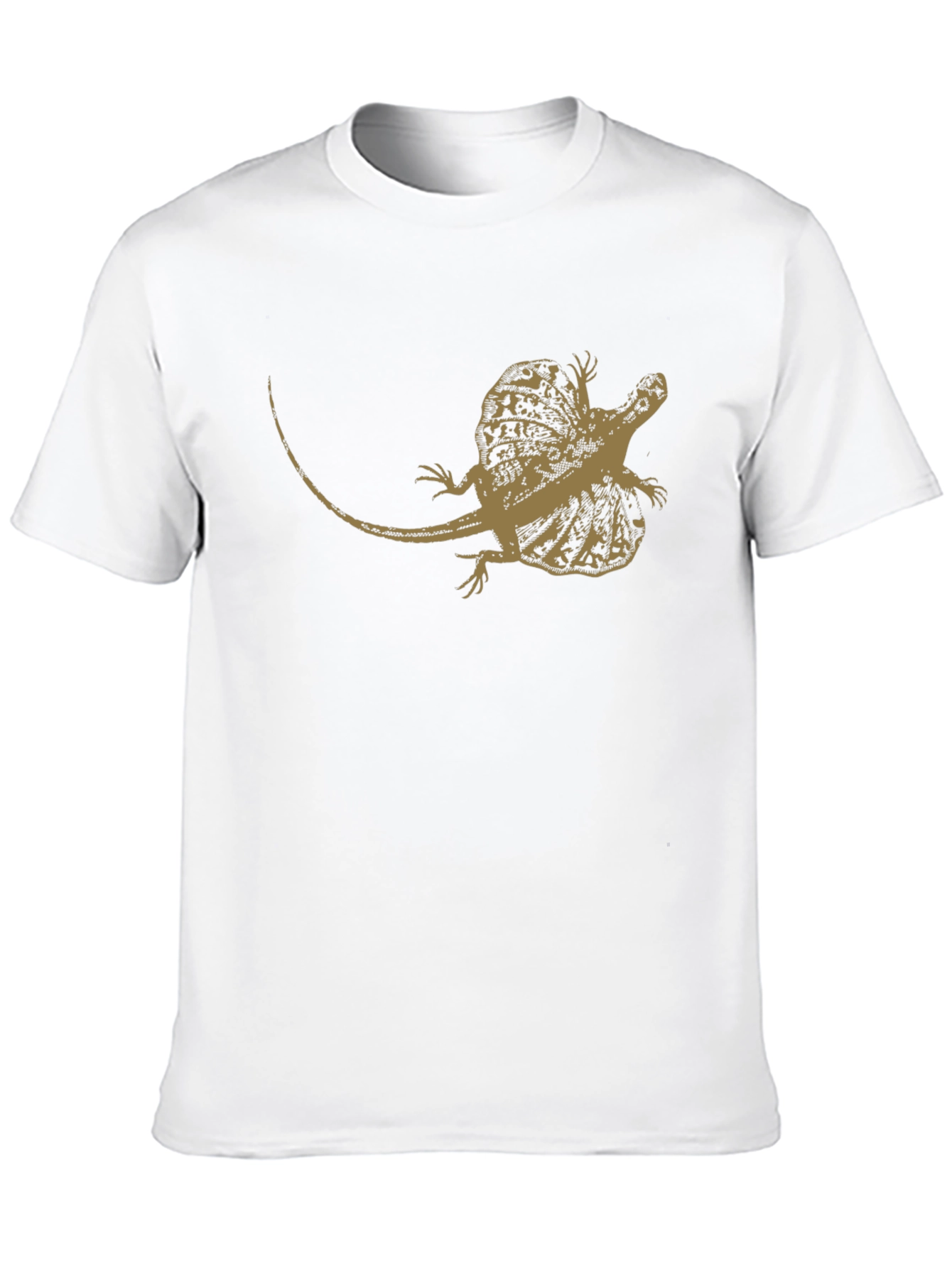 Frilled Lizard Graphic Tee - Cool Reptile T-Shirt