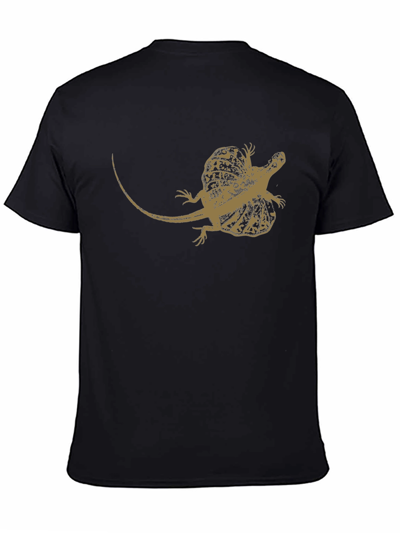 Frilled Lizard Graphic Tee - Cool Reptile T-Shirt