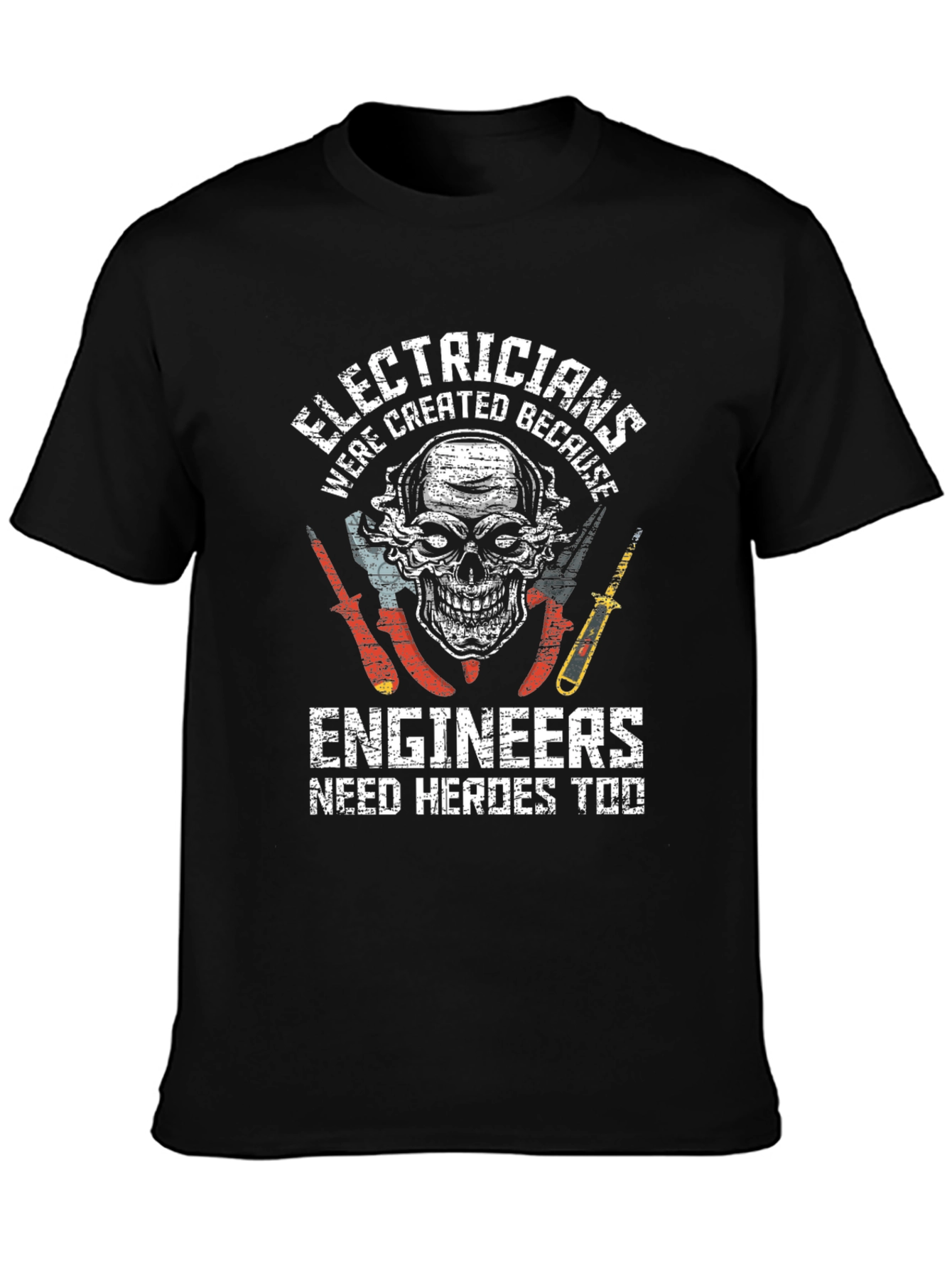 Electricians are Heroes Graphic Tee