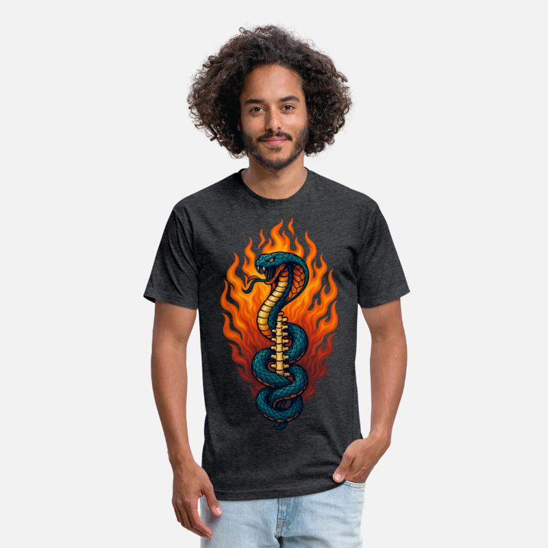 Kundalini Rising Serpent T-Shirt – Spiritual Snake