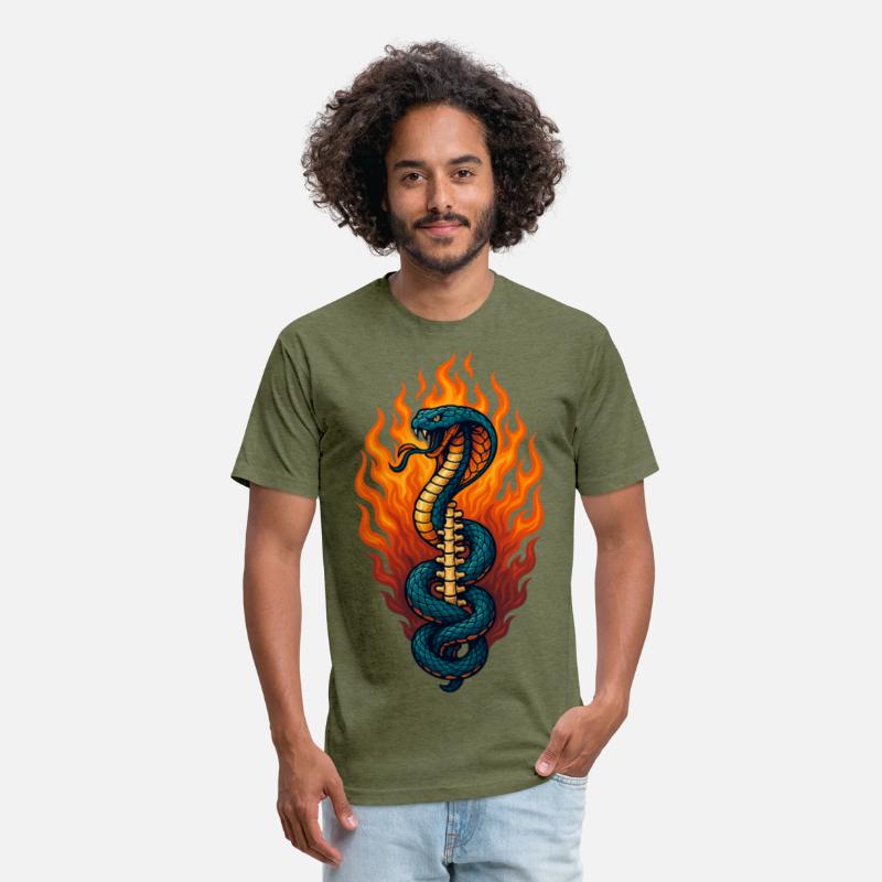 Kundalini Rising Serpent T-Shirt – Spiritual Snake