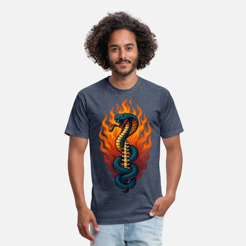Kundalini Rising Serpent T-Shirt – Spiritual Snake