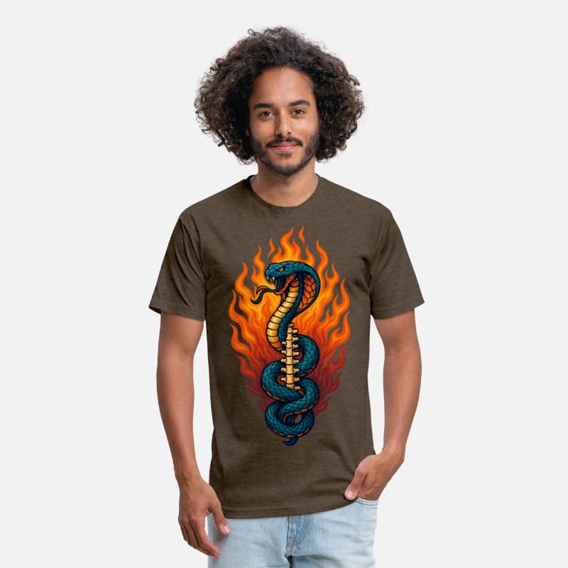 Kundalini Rising Serpent T-Shirt – Spiritual Snake