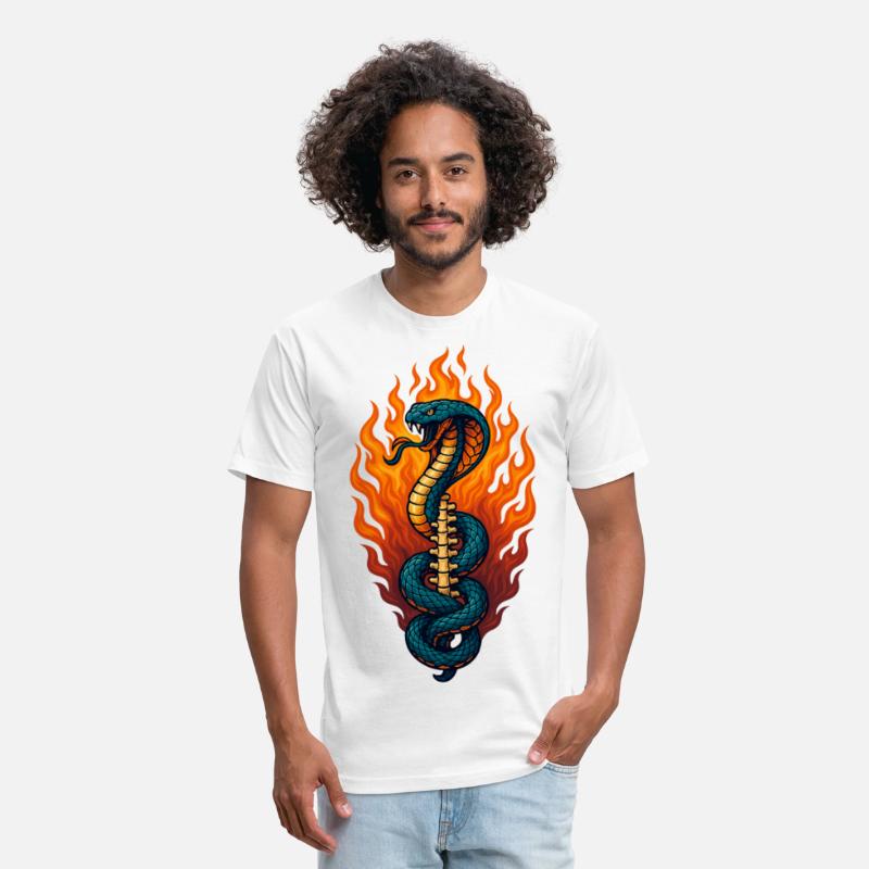 Kundalini Rising Serpent T-Shirt – Spiritual Snake