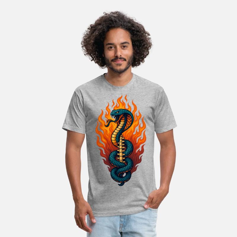 Kundalini Rising Serpent T-Shirt – Spiritual Snake