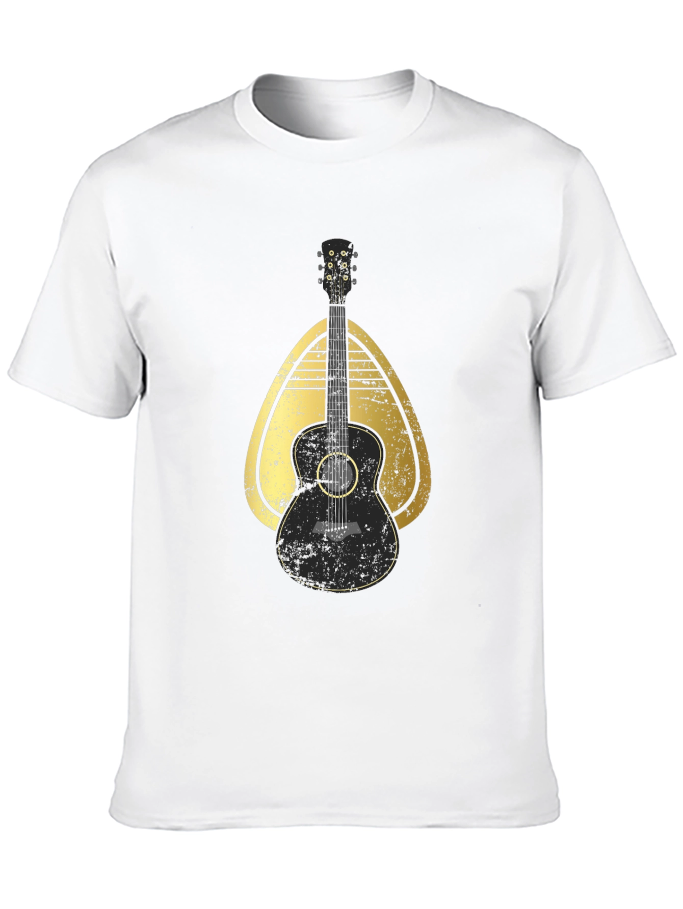 Guitar Graphic Tee - Black