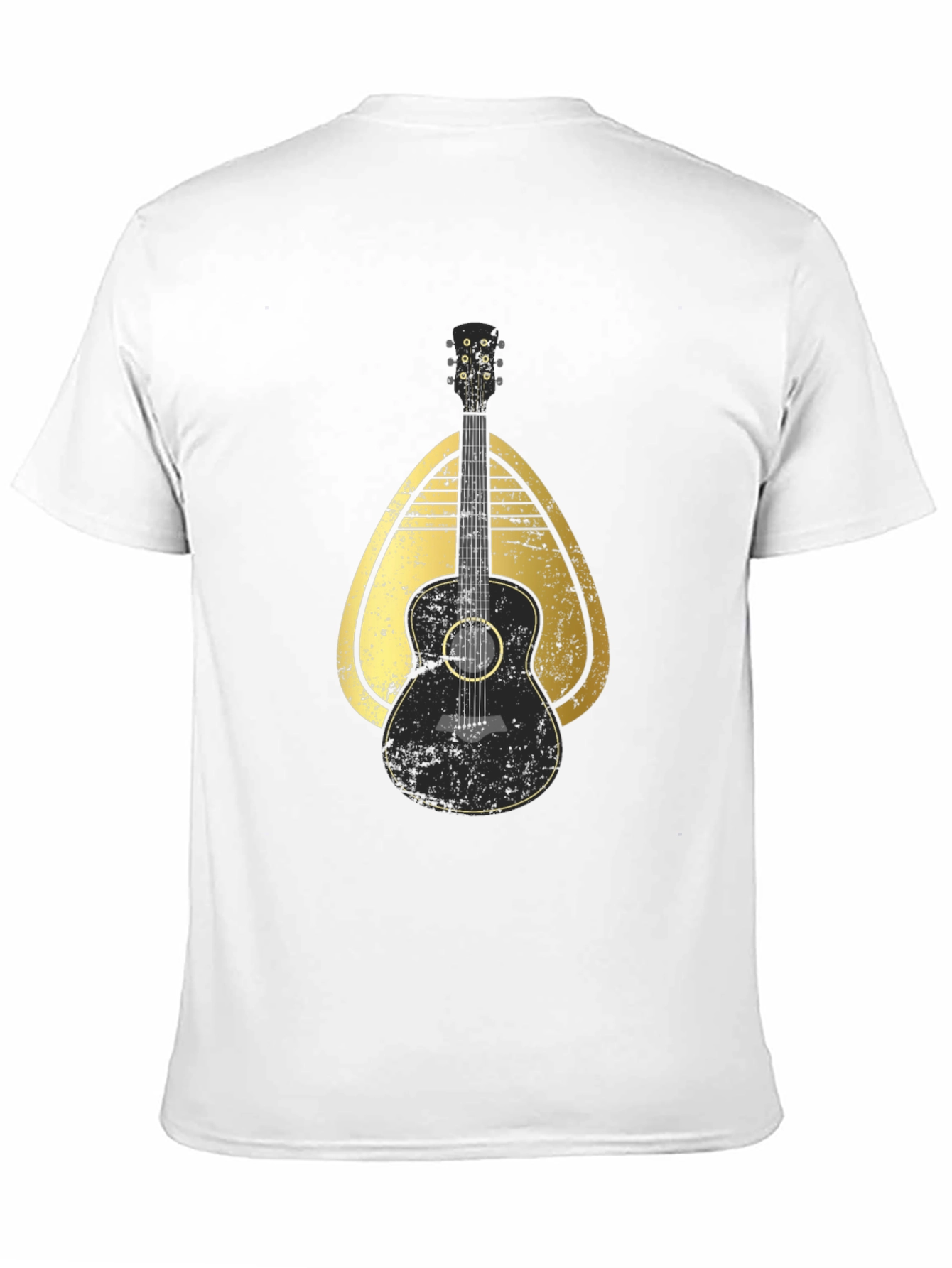 Guitar Graphic Tee - Black