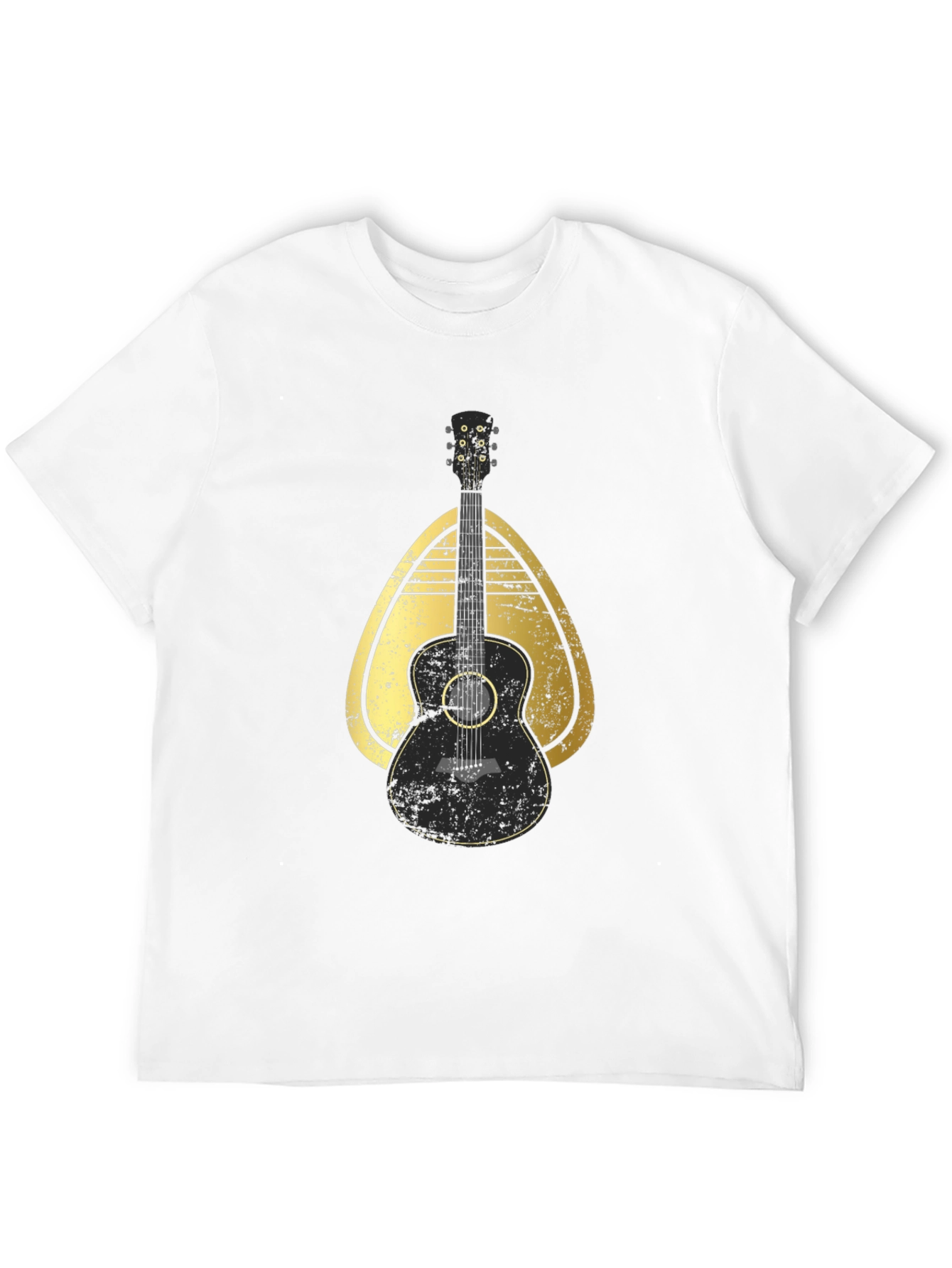 Guitar Graphic Tee - Black