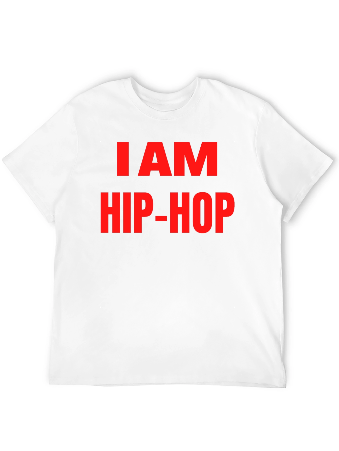 I AM HIP-HOP Graphic Tee - Black