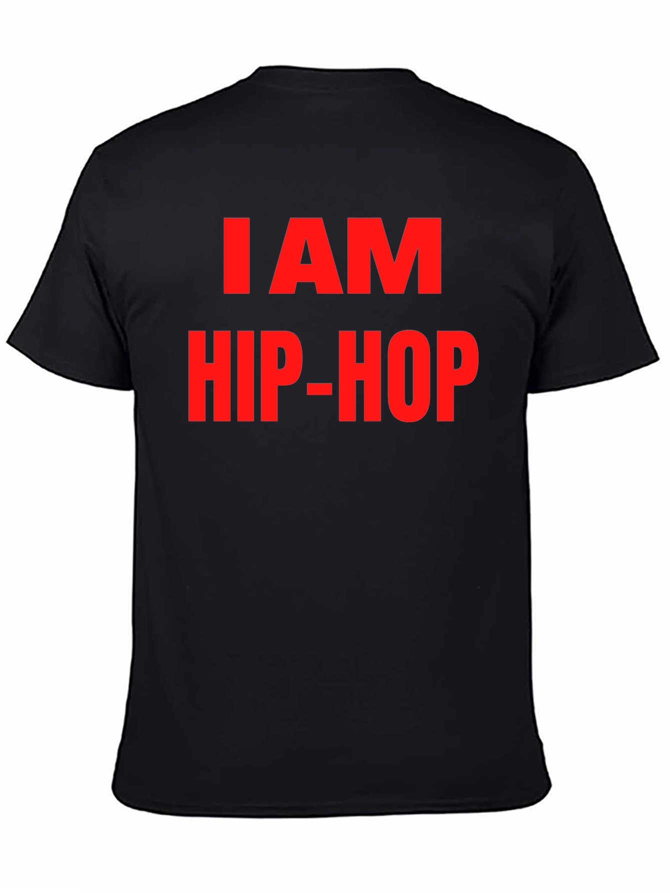 I AM HIP-HOP Graphic Tee - Black