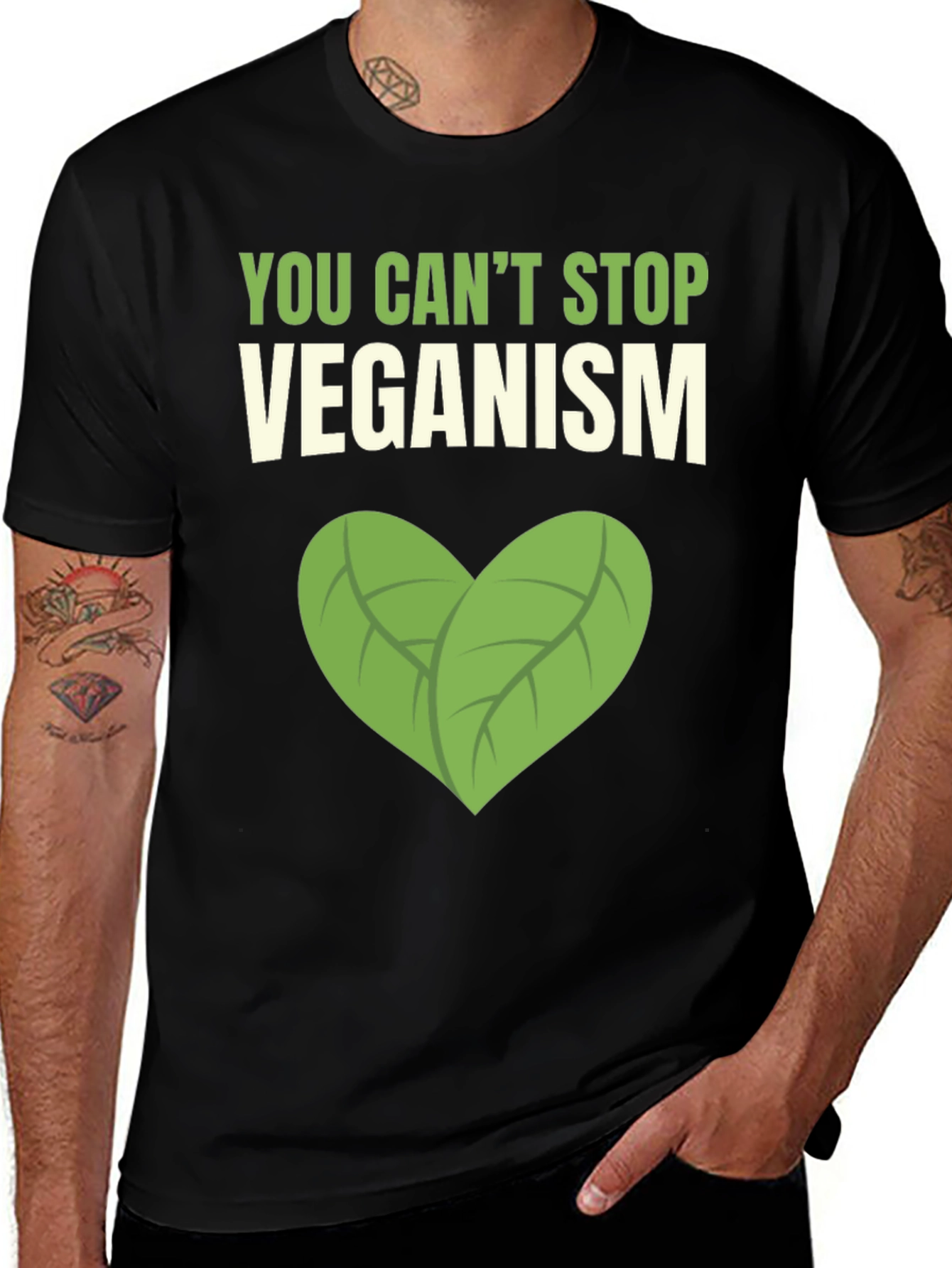 Veganism T-Shirt: Cant Stop the Movement