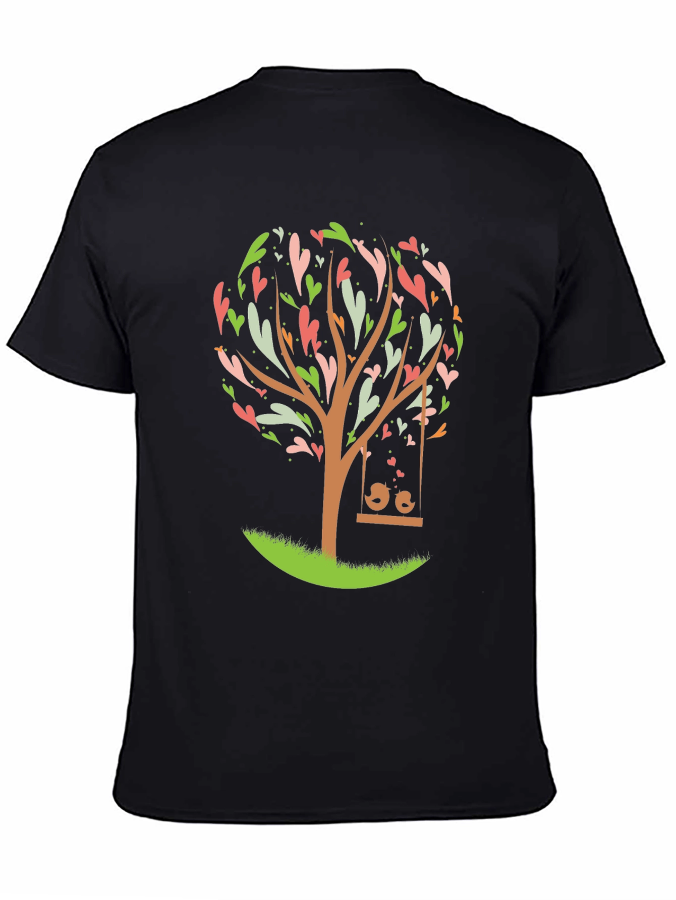 Love Tree Graphic Tee - Romantic Design