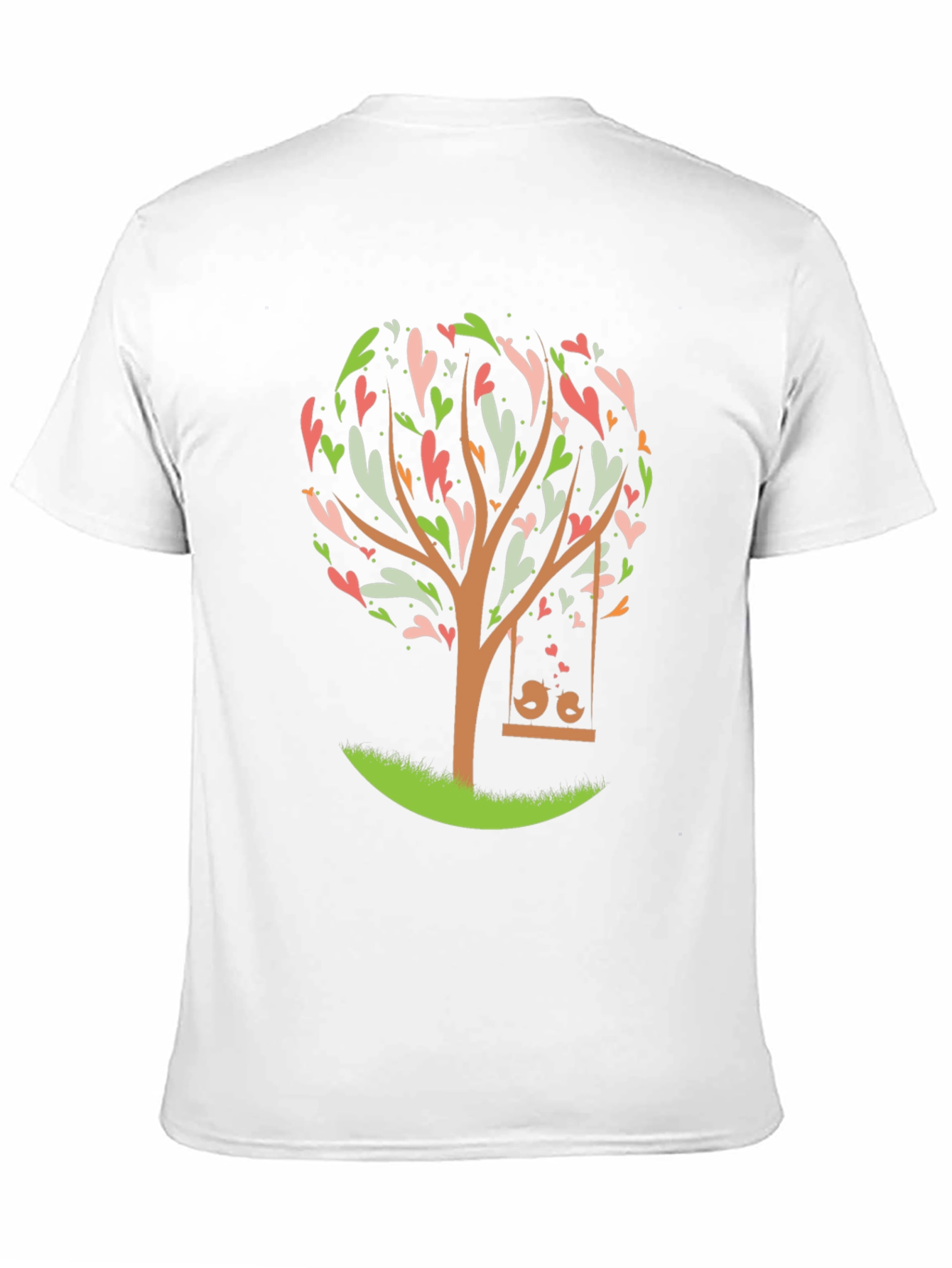 Love Tree Graphic Tee - Romantic Design