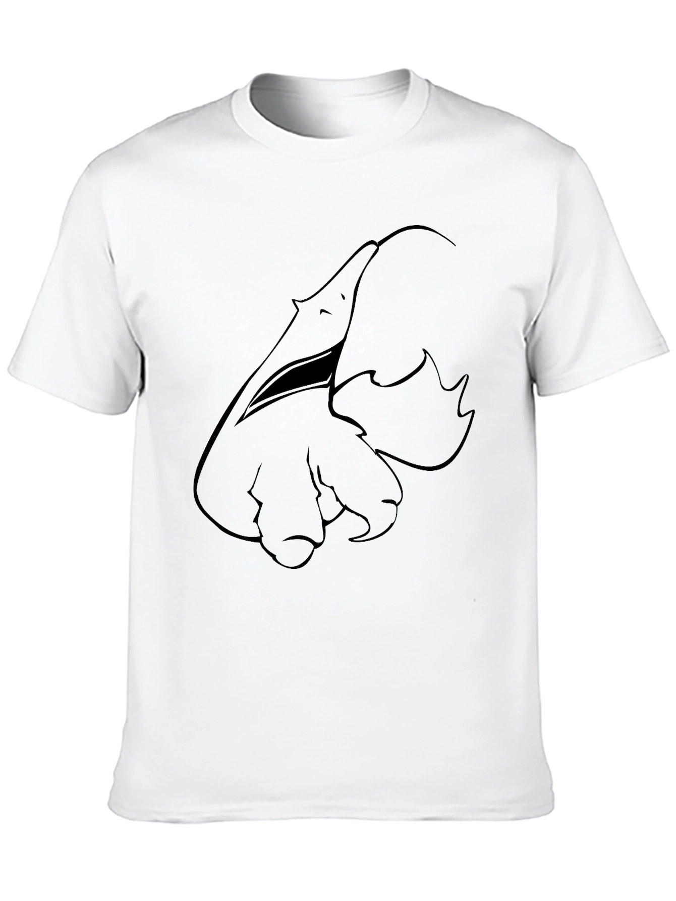 Anteater Graphic Black T-Shirt