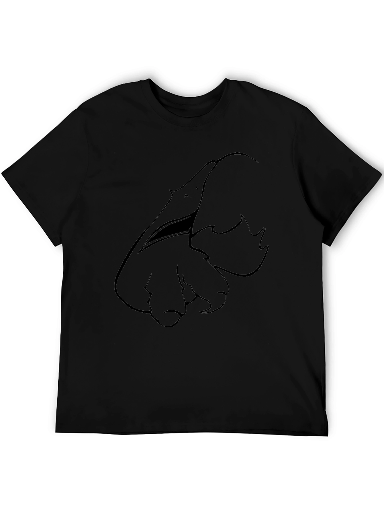 Anteater Graphic Black T-Shirt