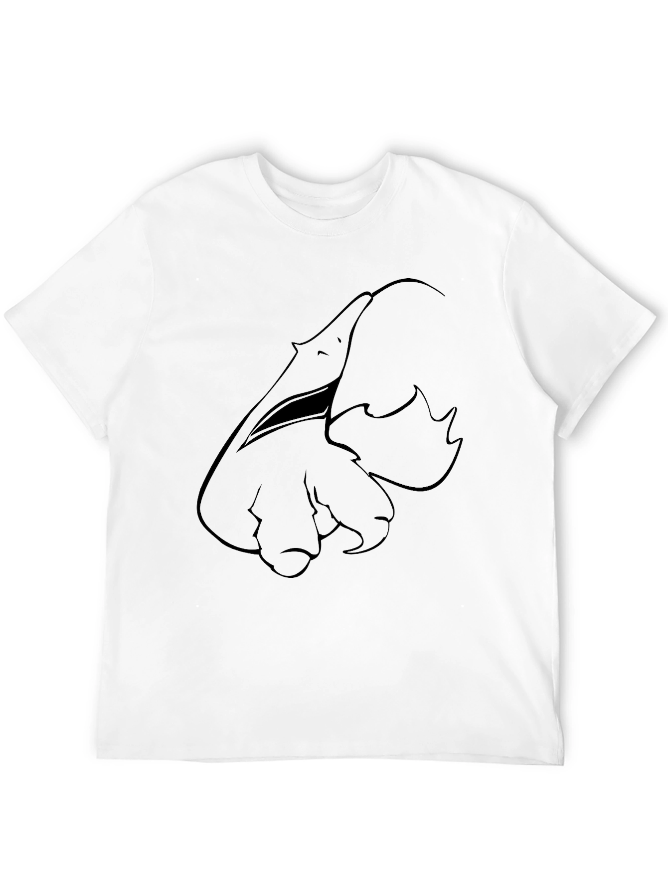 Anteater Graphic Black T-Shirt