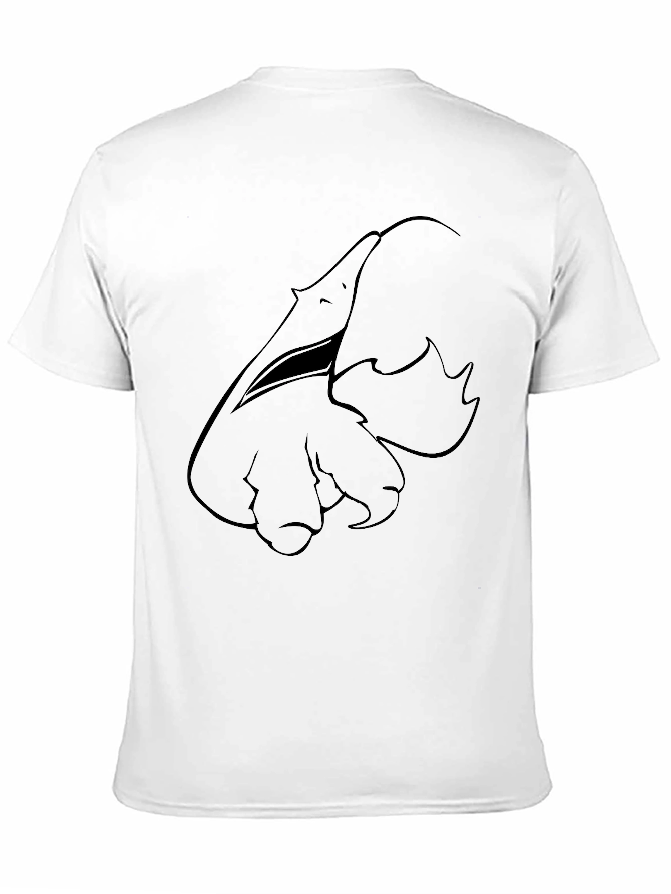 Anteater Graphic Black T-Shirt