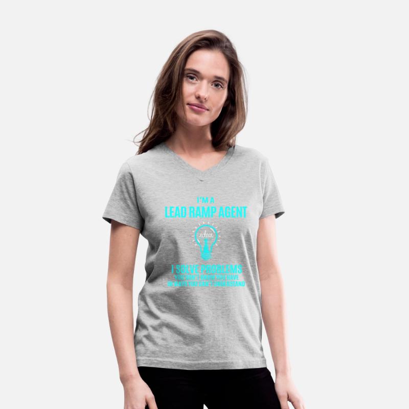 Lead Ramp Agent T Shirt - I Solve Problems Gift It
