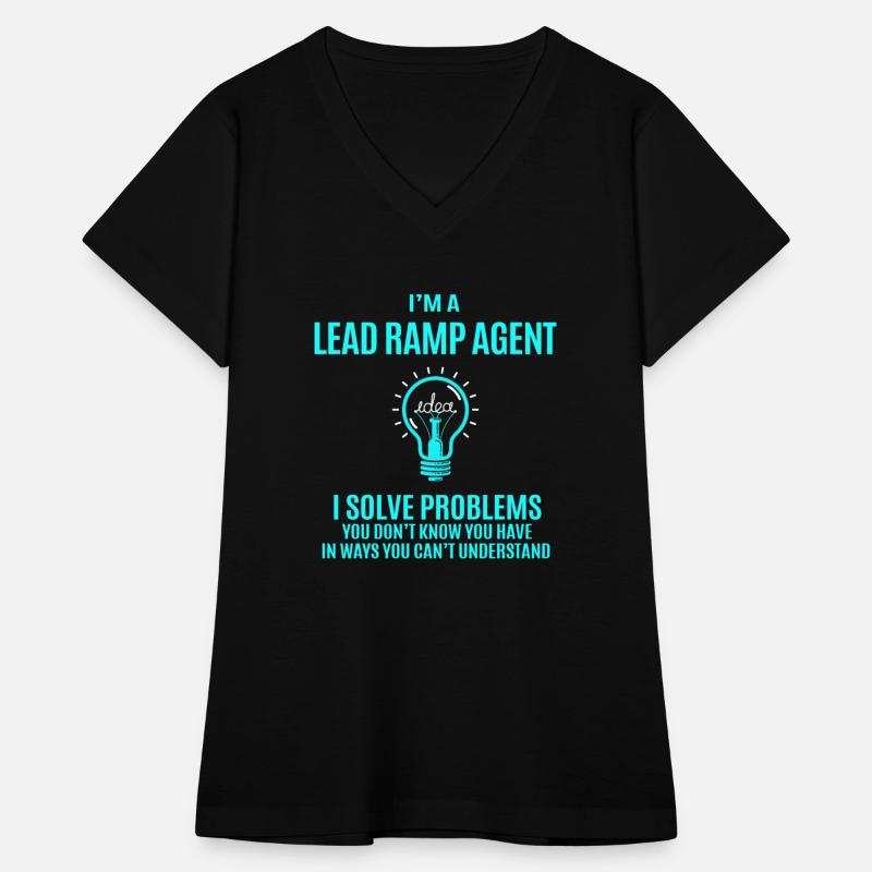 Lead Ramp Agent T Shirt - I Solve Problems Gift It