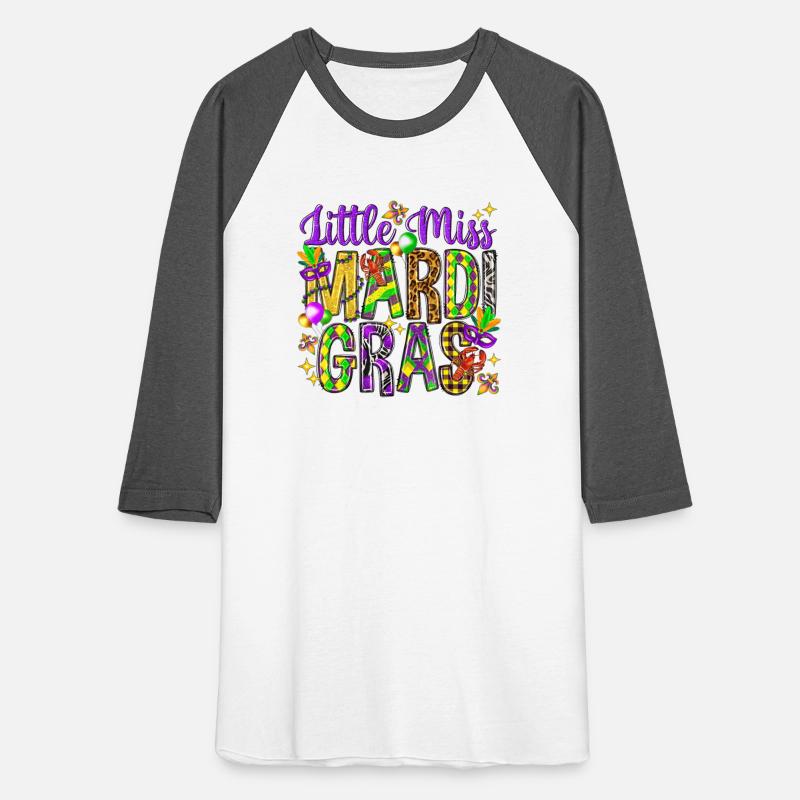 Leopard Plaid Little Miss Mardi Gras Funny Parade