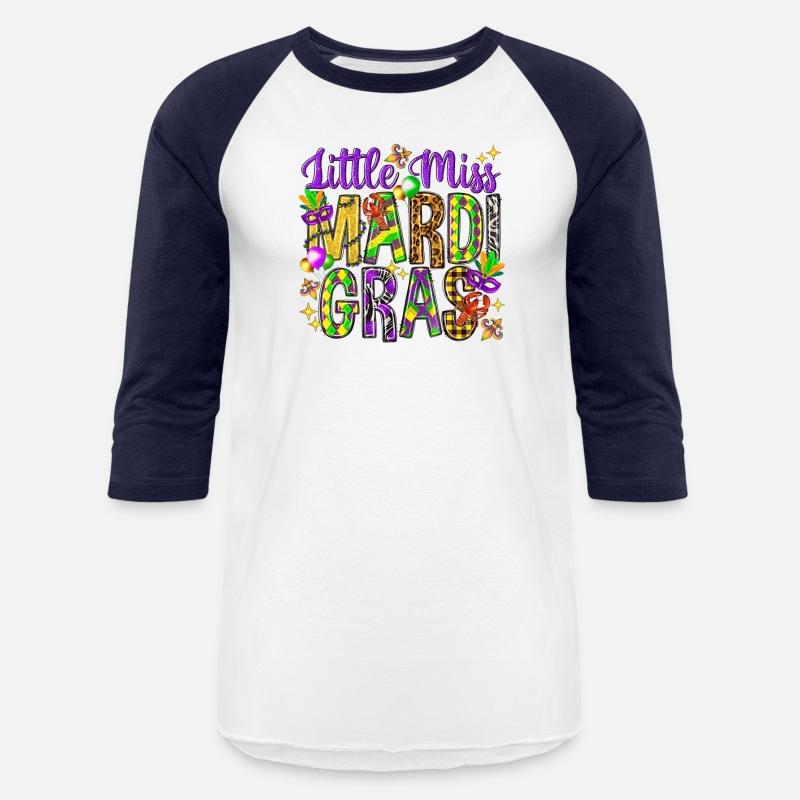 Leopard Plaid Little Miss Mardi Gras Funny Parade