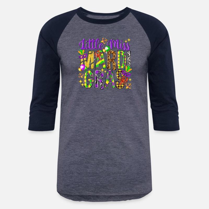 Leopard Plaid Little Miss Mardi Gras Funny Parade