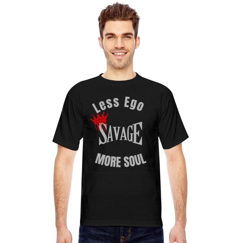 Less Ego More Soul Savage Crown Tee