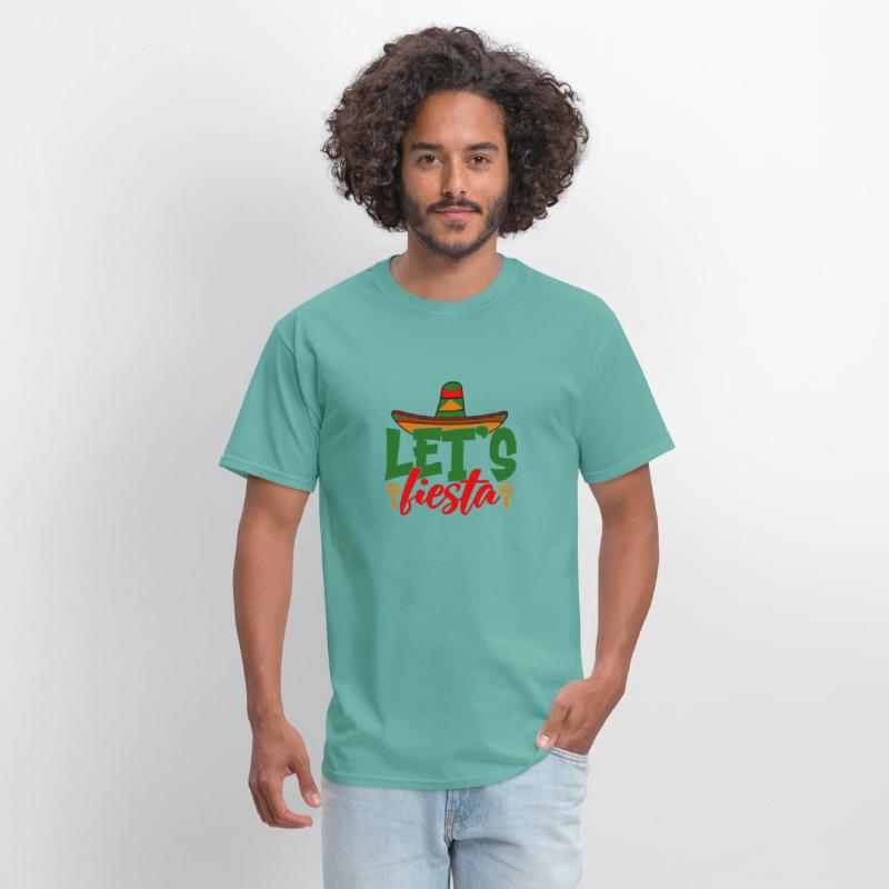 Let's Fiesta Funny Tee