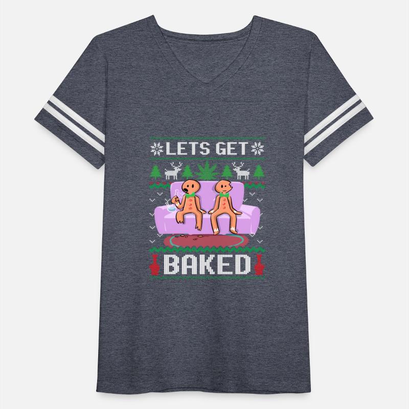 Let'S Get Baked Gingerbread Ugly Marijuana
